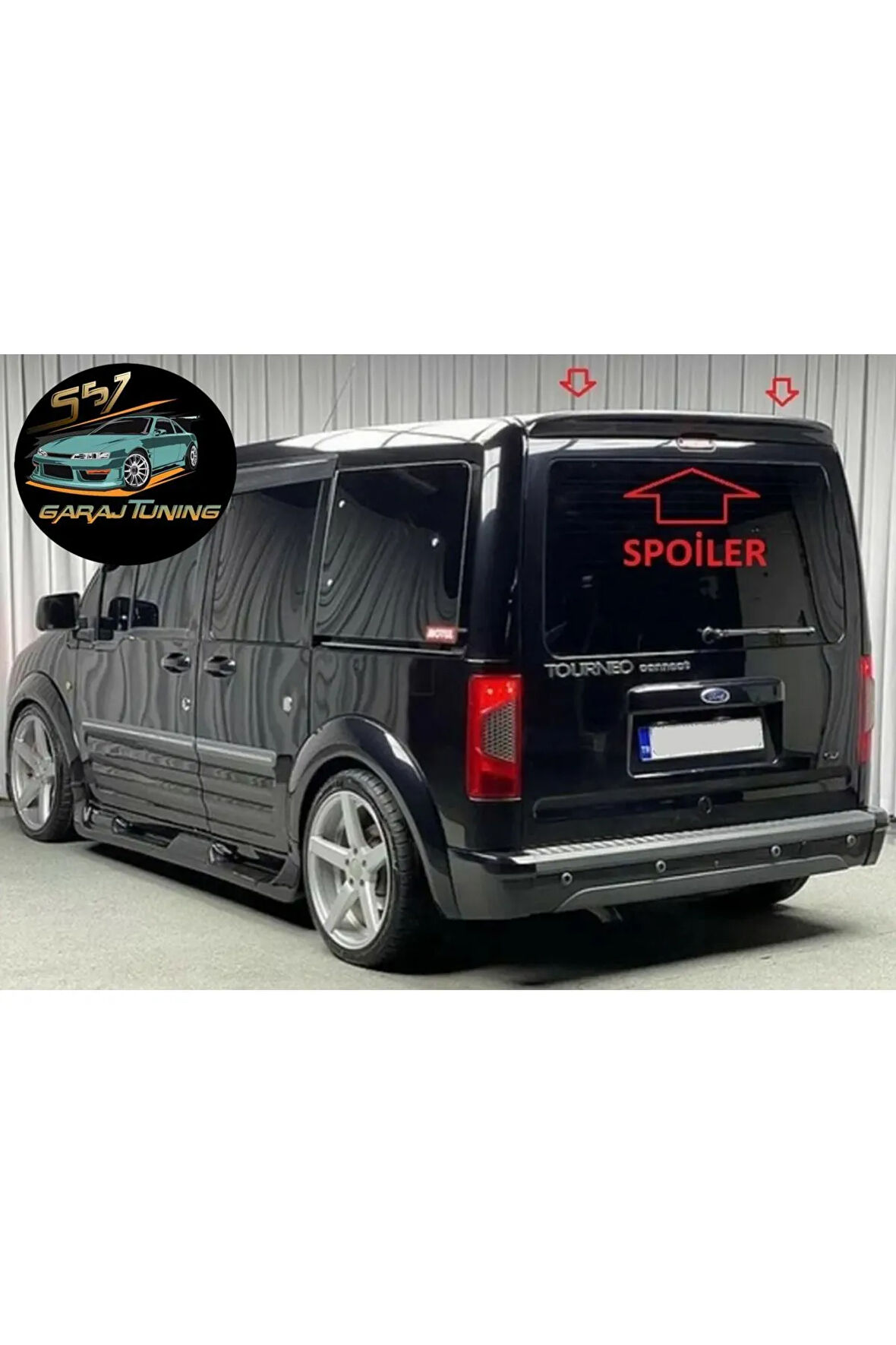 FORD CONNECT BAGAJ SPOYLER FİBERGLASS BOYASIZ