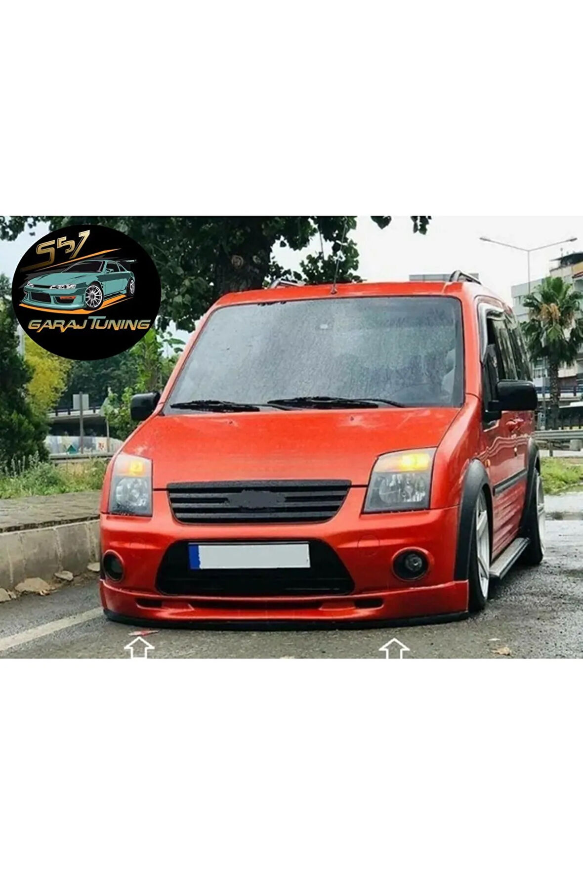 FORD CONNECT MAKYAJLI ÖN TAMPON EKİ FİBERGLASS BOYASIZ
