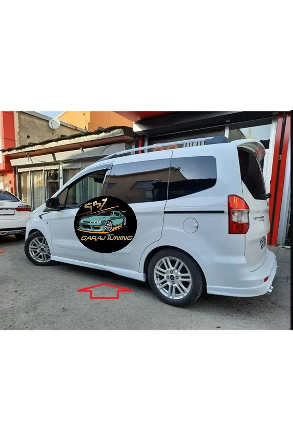 FORD COURİER GT MARŞPİYEL TAKIMI (2013-2022) FİBERGLASS BOYASIZ