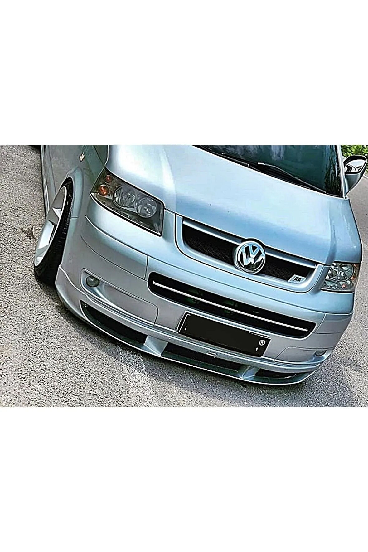 Vw Transporter T5 uyumlu Ön Tampon Eki Karlık Fiberglass Boyasız