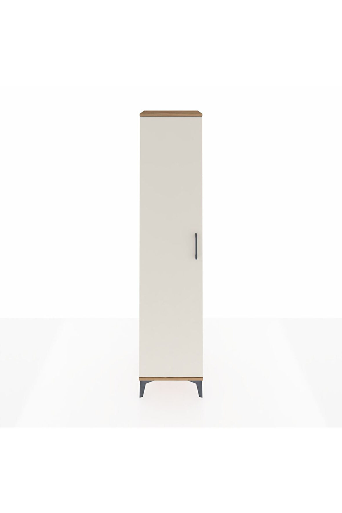 Hyperion Dolap 3 Raflı Tek Kapaklı Tek Askılı 44x44x195 Çam-Aytaşı