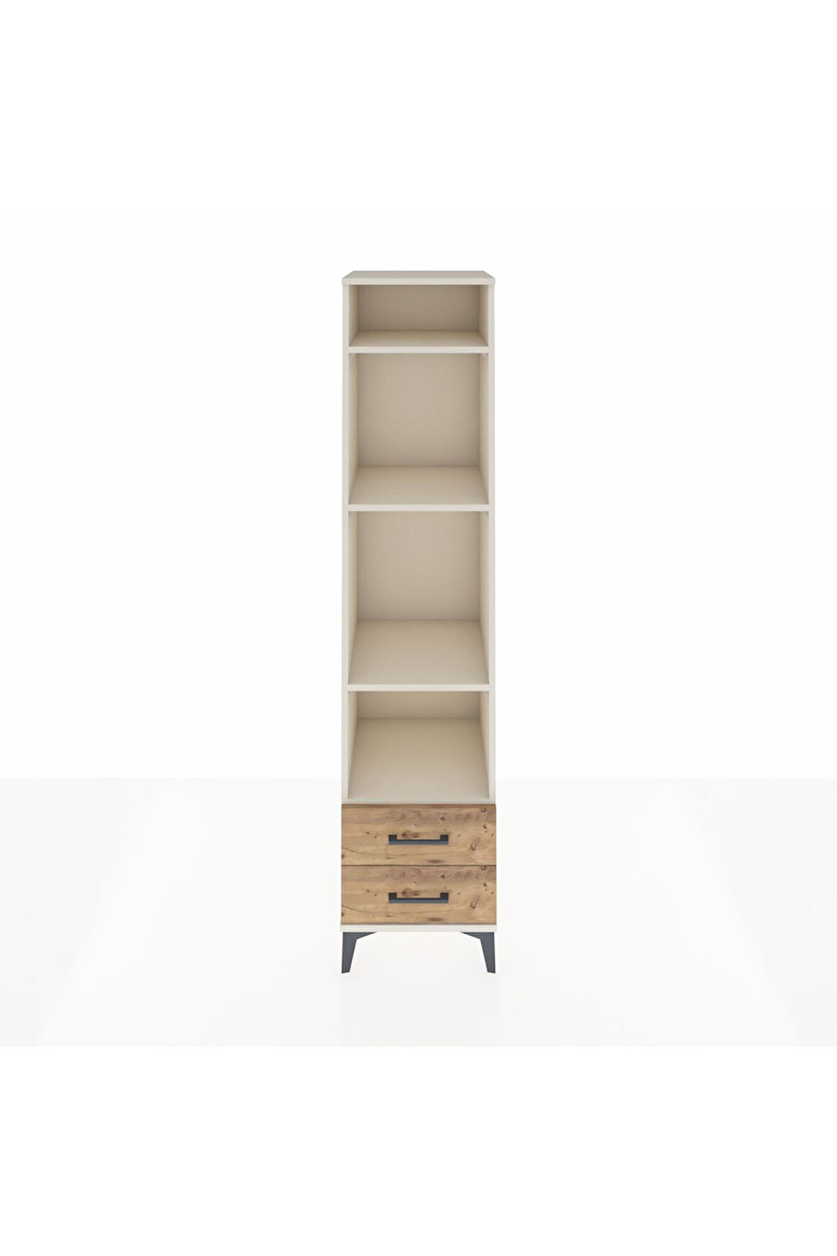 Hyperion Dolap 4 Raflı 2 Çekmeceli 44x44x195 Aytaşı-Çam