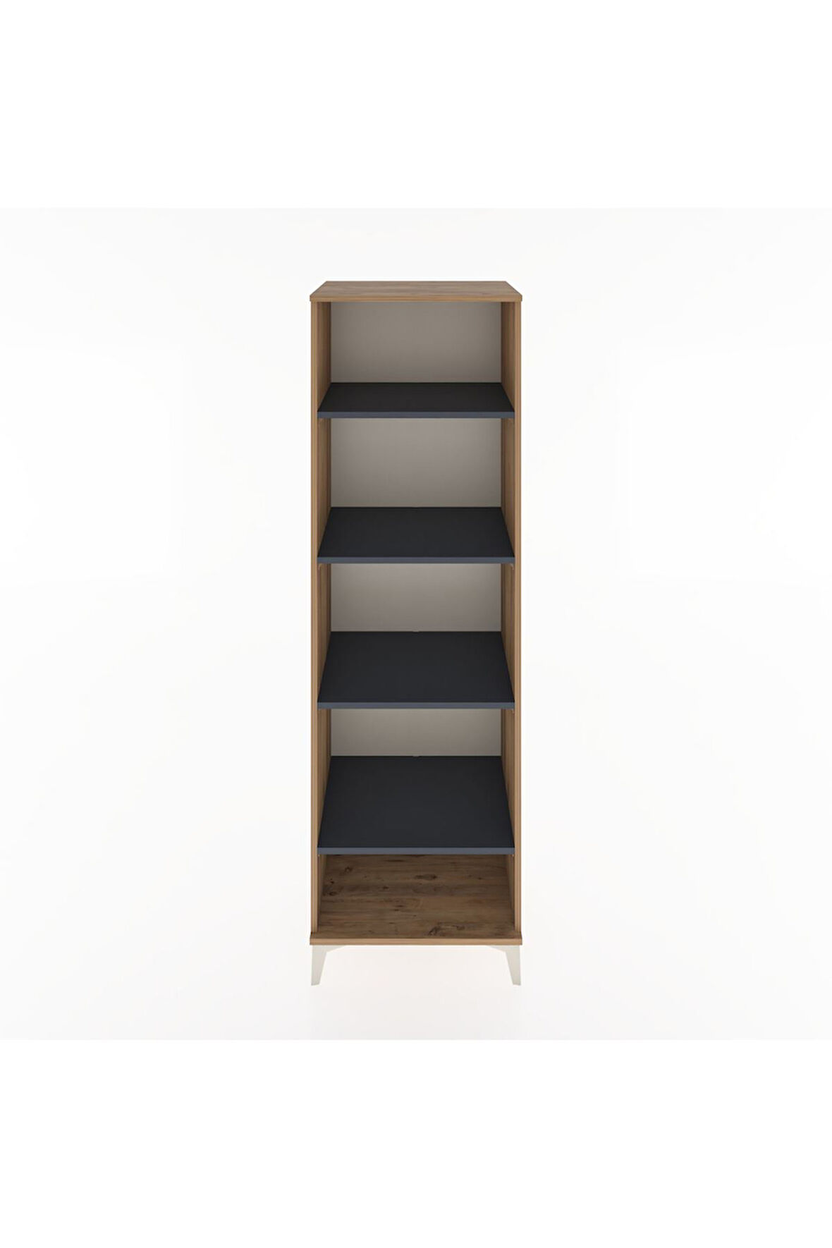 Hyperion Dolap 4 Raflı 60x44x195 Çam-Antrasit