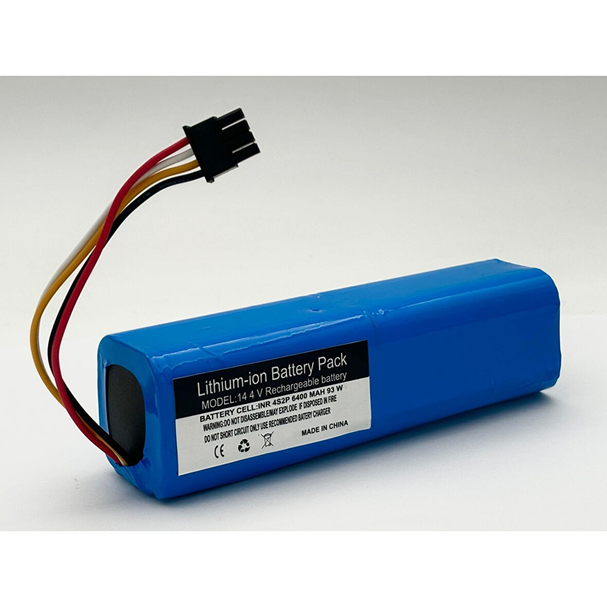 Roborock S5 6400 Mah Batarya – 14.4V Li-Ion Güç Kaynağı | Sürekli ve Güçlü Temizlik Deneyimi!