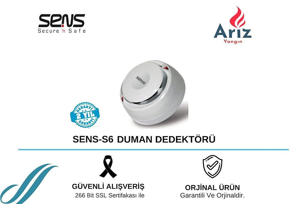 Adreslenebilir Optik Duman Dedektörü (S6-ASD-300)