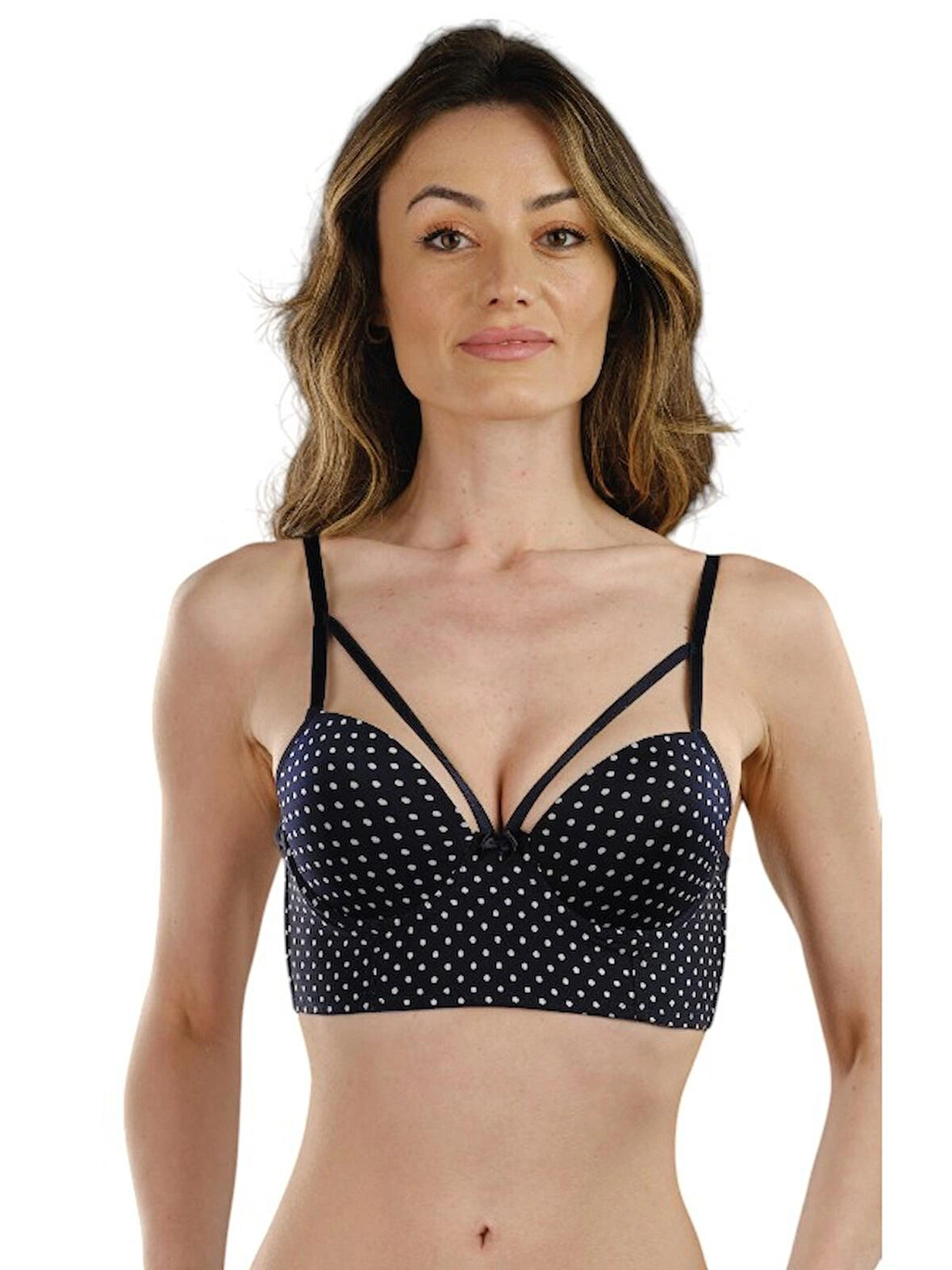 STORMED İç Giyim Kadın Puantiyeli Bralet Sütyen 610