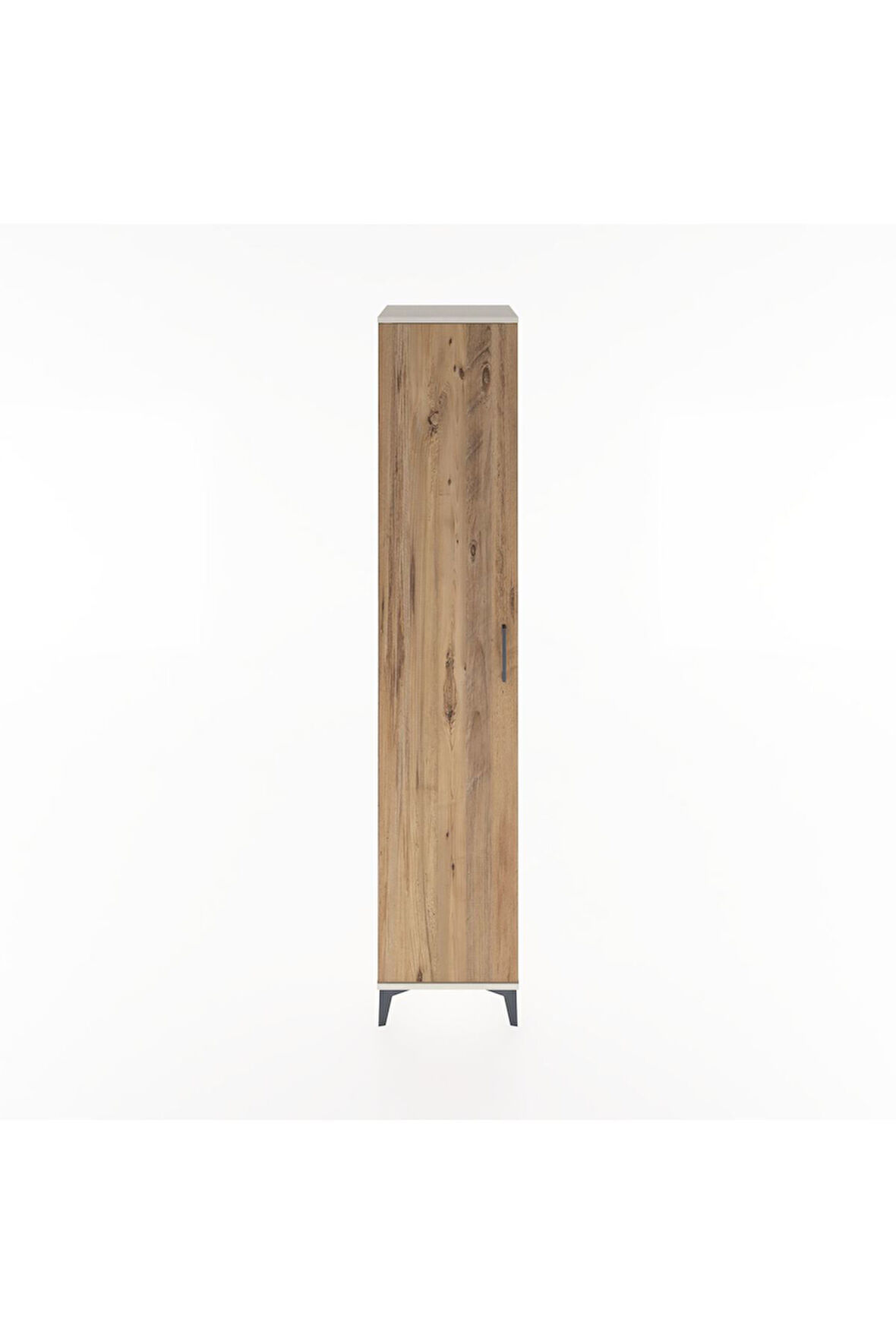 Hyperion Dolap 2 Raflı Tek Kapaklı Tek Askılı 44x44x221 Aytaşı-Çam