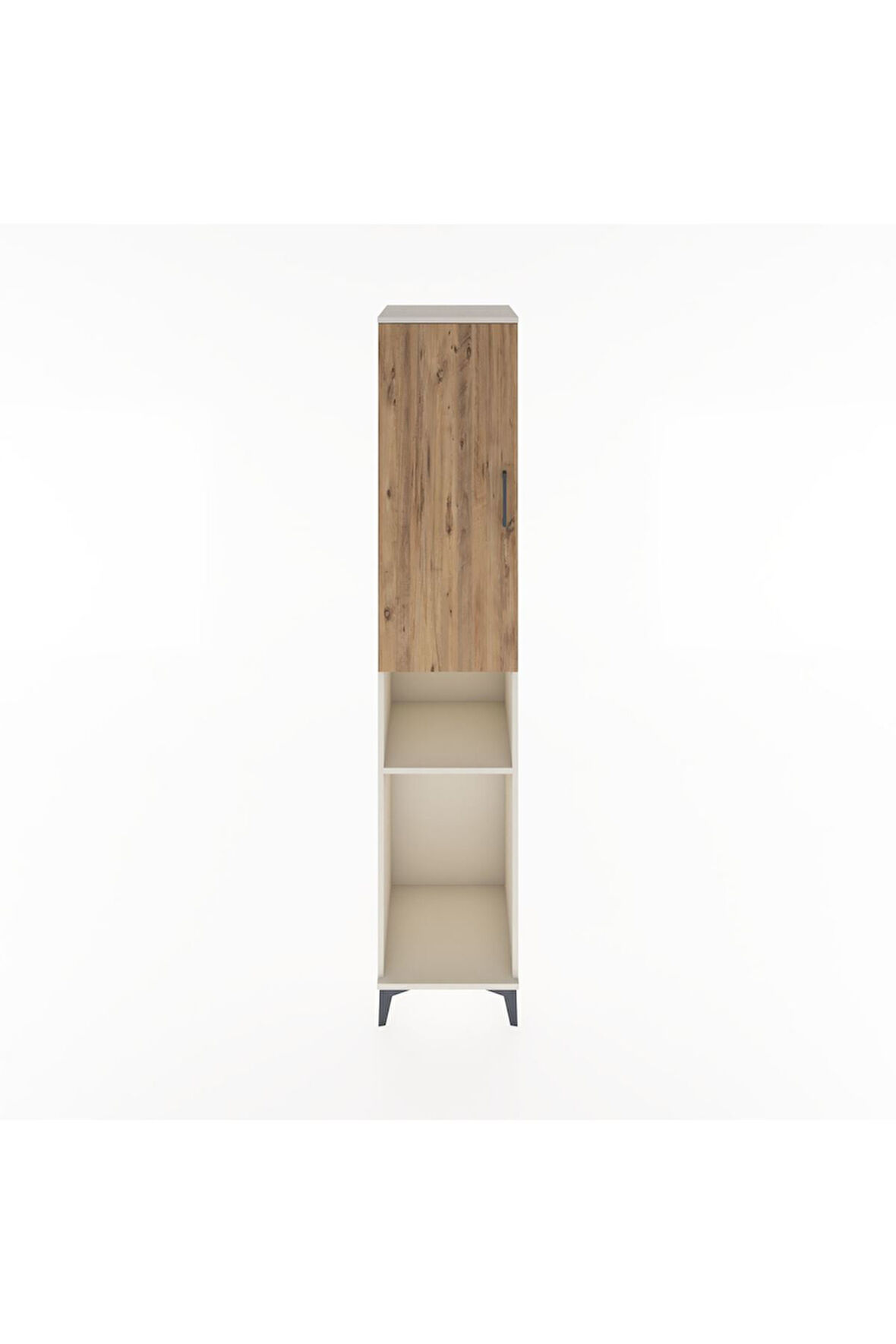 Hyperion Dolap 3 Raflı Tek Kapaklı Tek Askılı 44x44x221 Aytaşı-Çam