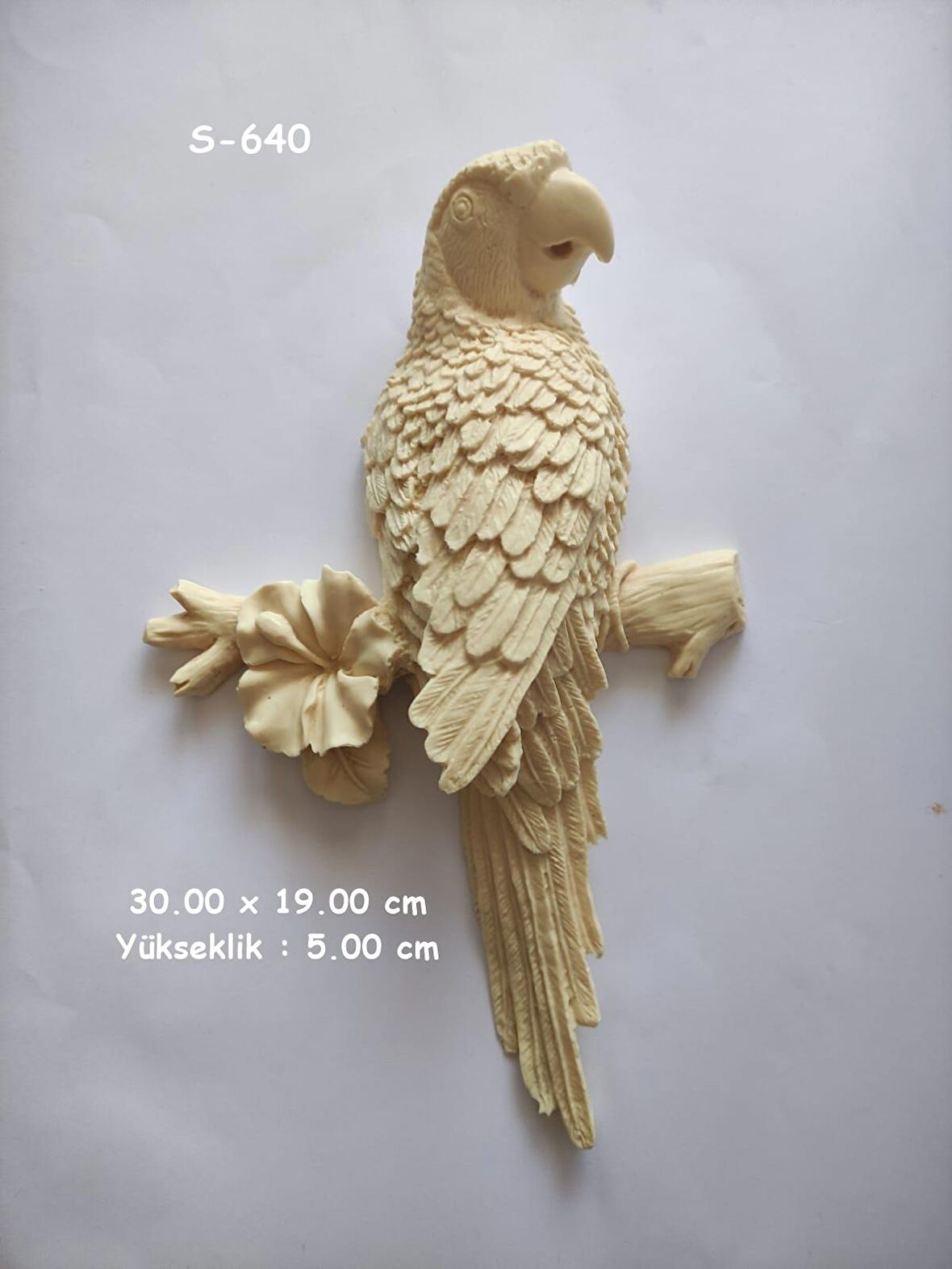 Büyük Papağan Silikon Kalıp