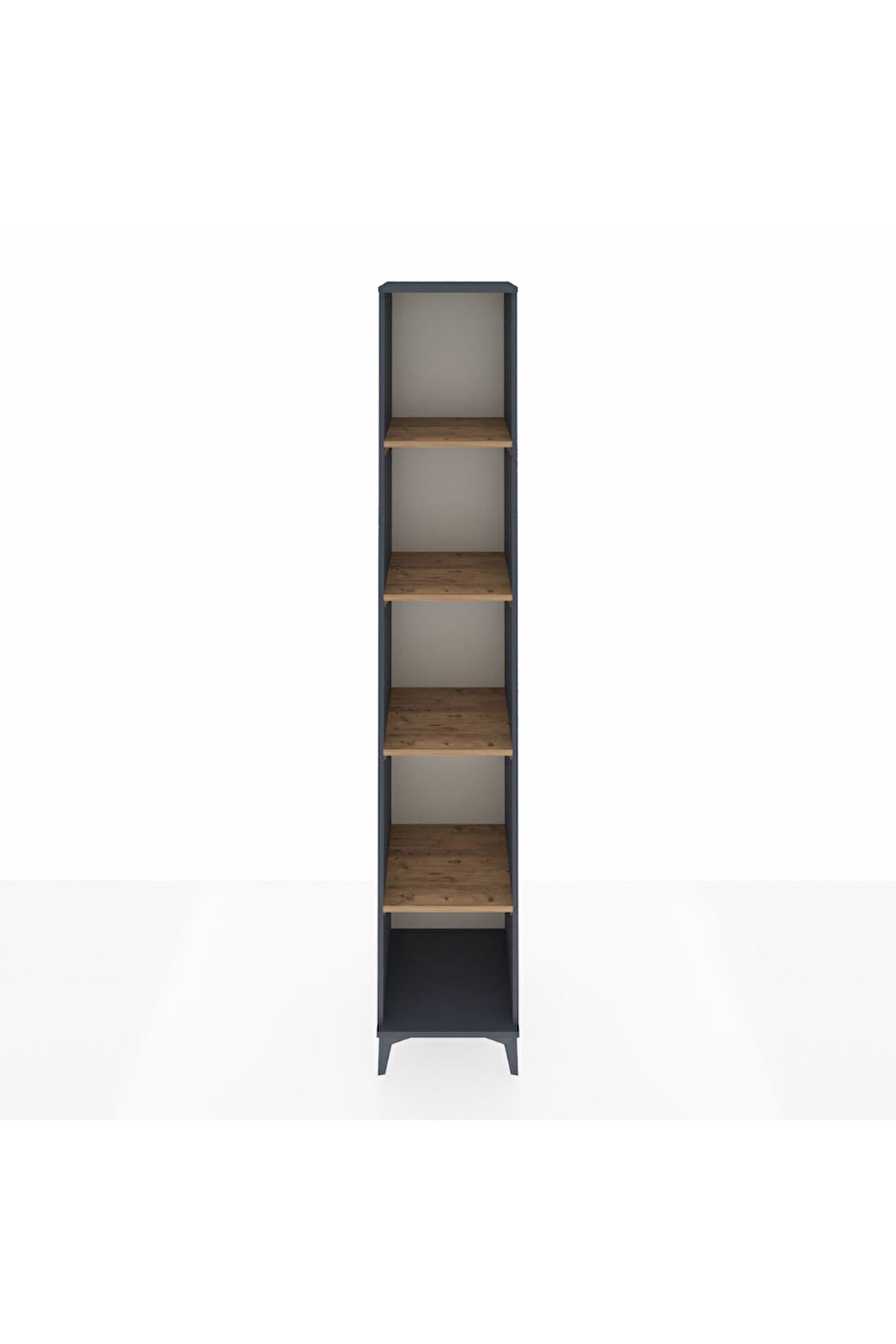 Hyperion Dolap 6 Raflı 44x44x243 Antrasit-Çam