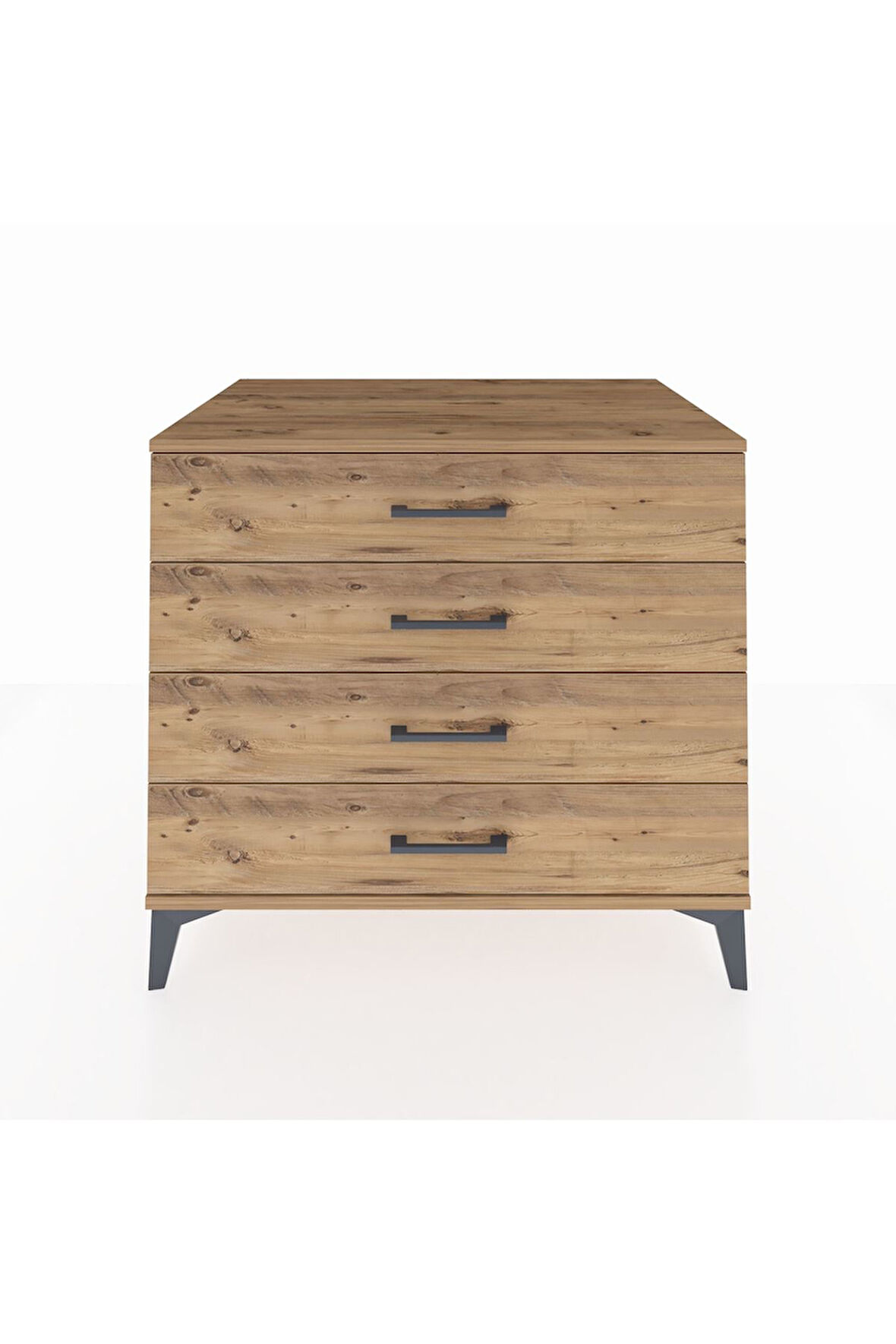 Kronos Şifonyer 4 Çekmeceli 88x59x80 Çam-Çam