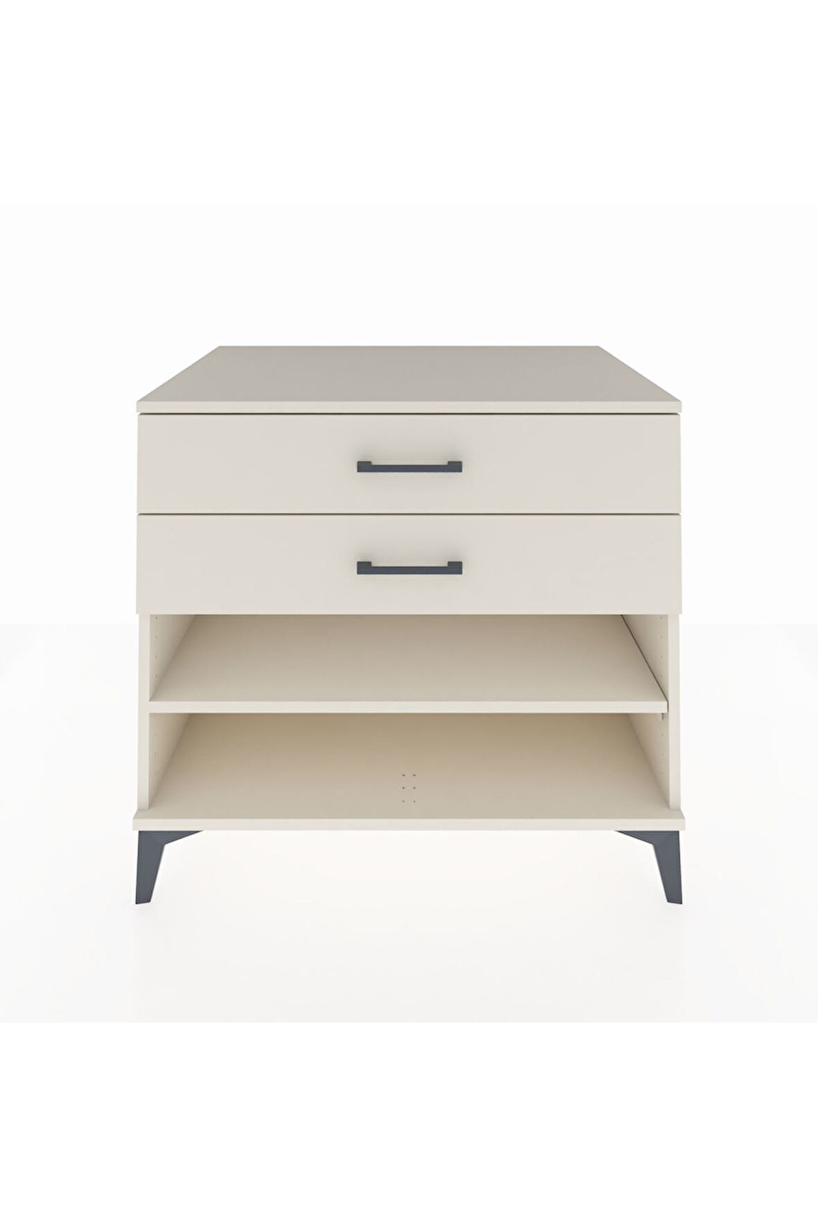 Kronos Şifonyer Tek Raflı 2 Çekmeceli 88x59x80 Aytaşı-Aytaşı