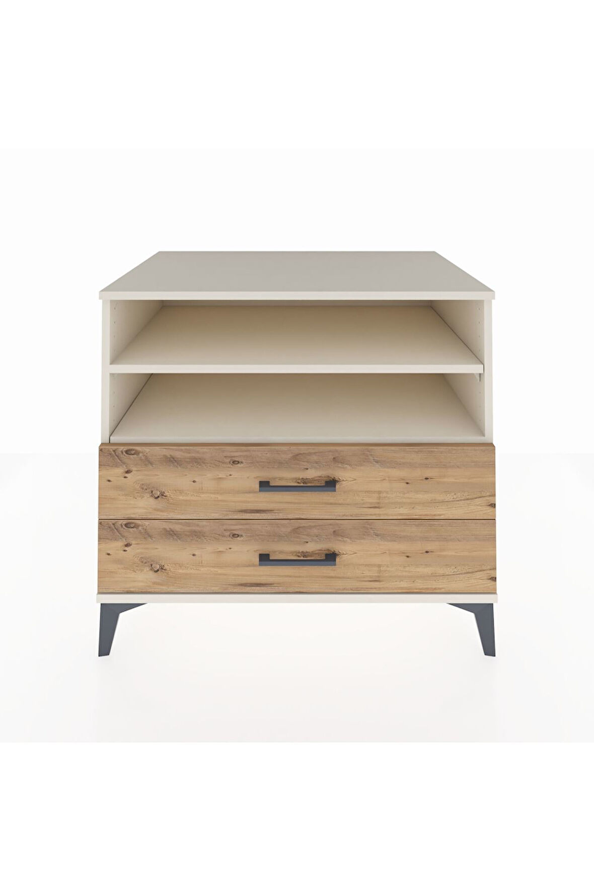 Kronos Şifonyer 2 Raflı 2 Çekmeceli 88x59x80 Aytaşı-Çam