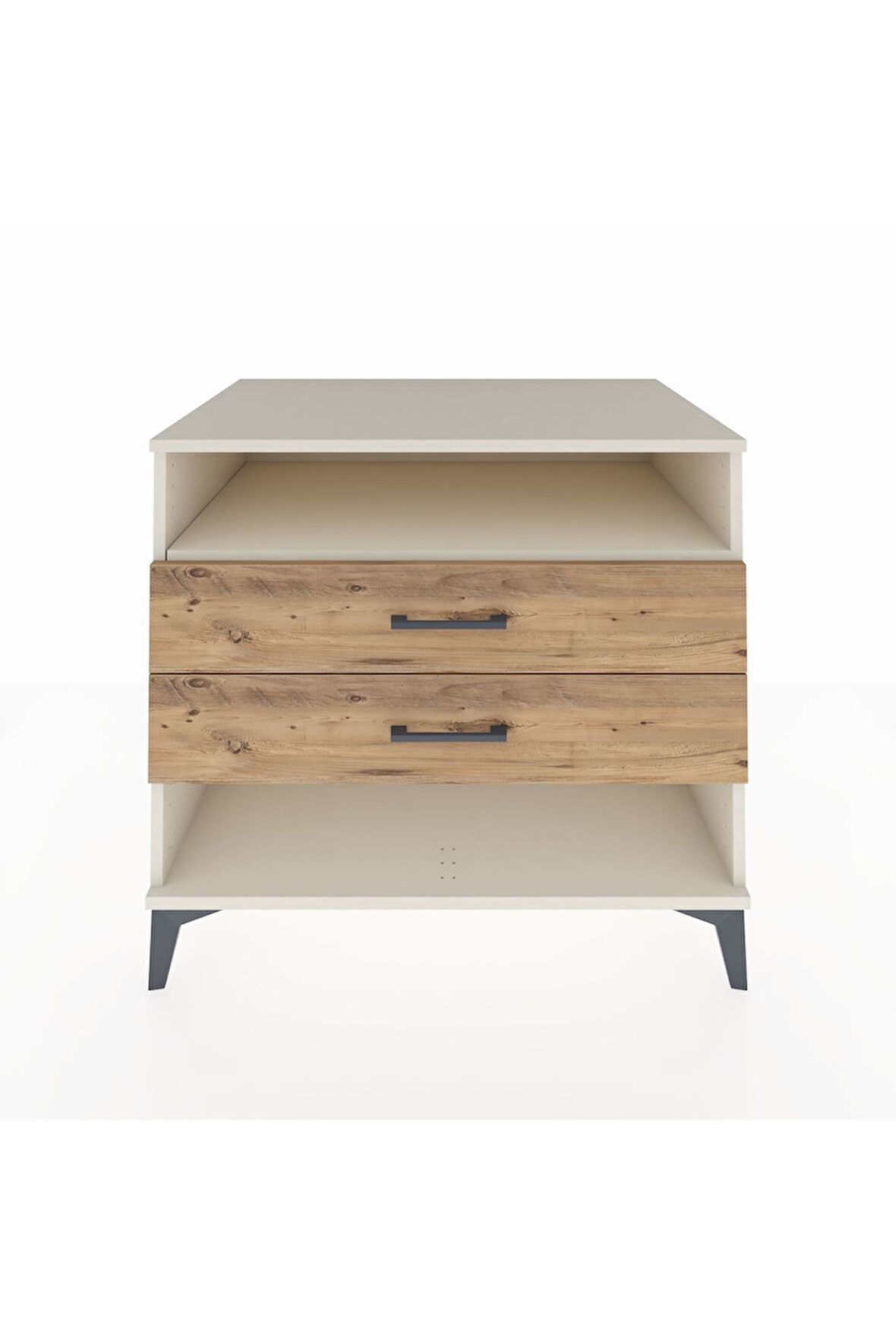 Kronos Şifonyer Tek Raflı 2 Çekmeceli 88x59x80 Aytaşı-Çam