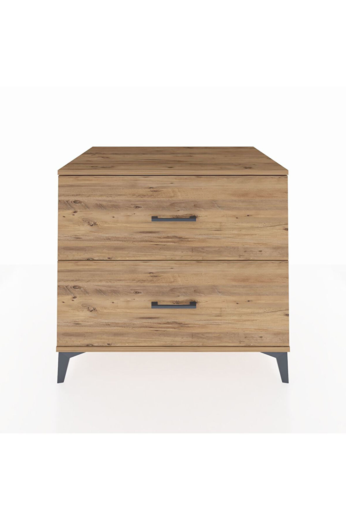 Kronos Şifonyer 2 Çekmeceli 88x59x80 Çam-Çam