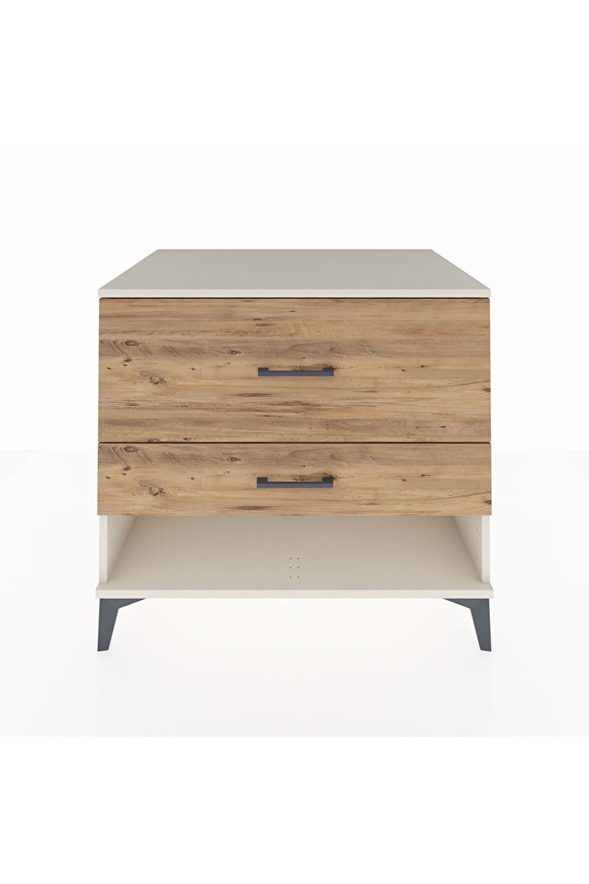 Kronos Şifonyer 2 Çekmeceli 88x59x80 Aytaşı-Çam