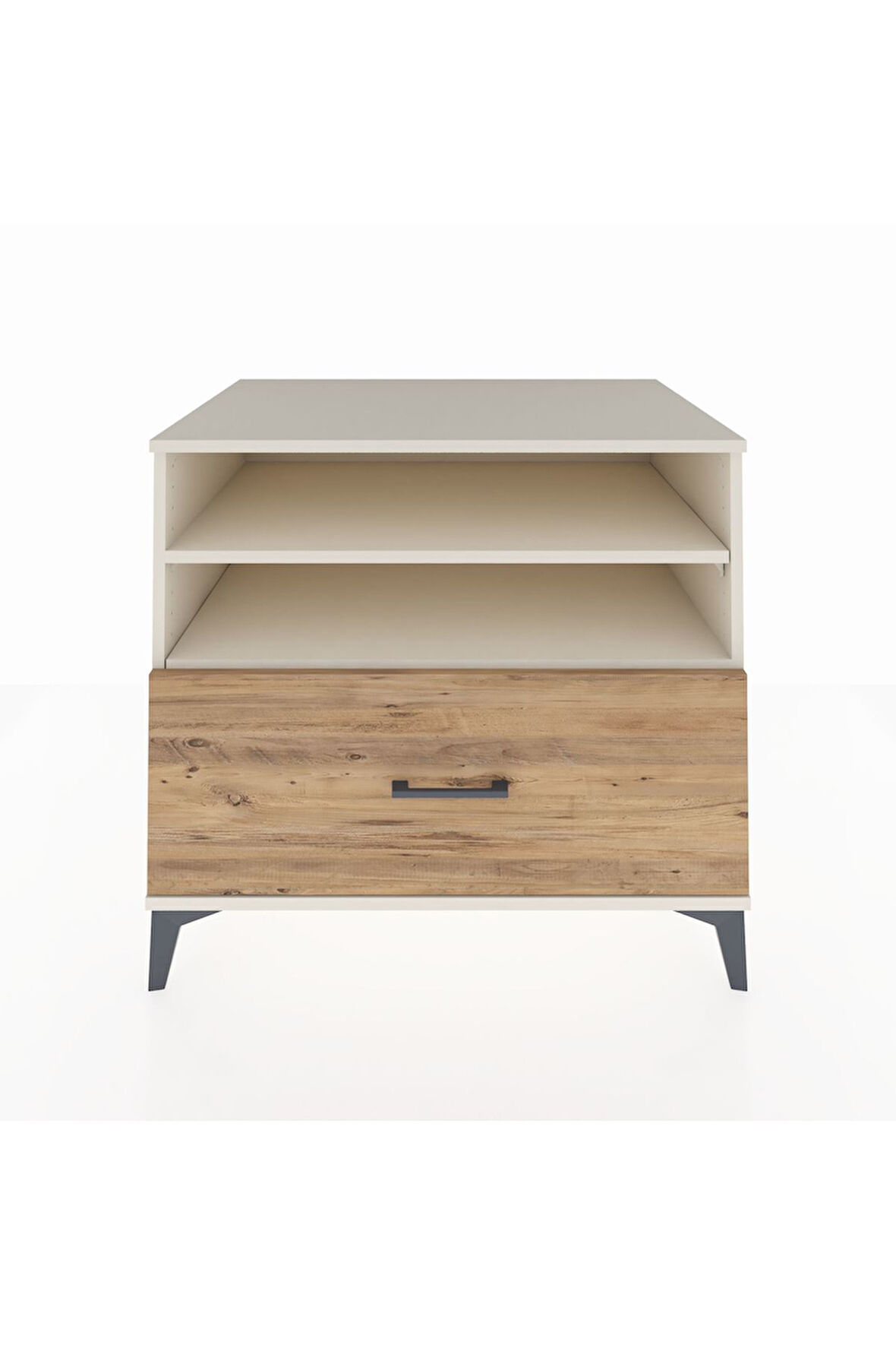 Kronos Şifonyer 2 Raflı Tek Çekmeceli 88x59x80 Aytaşı-Çam