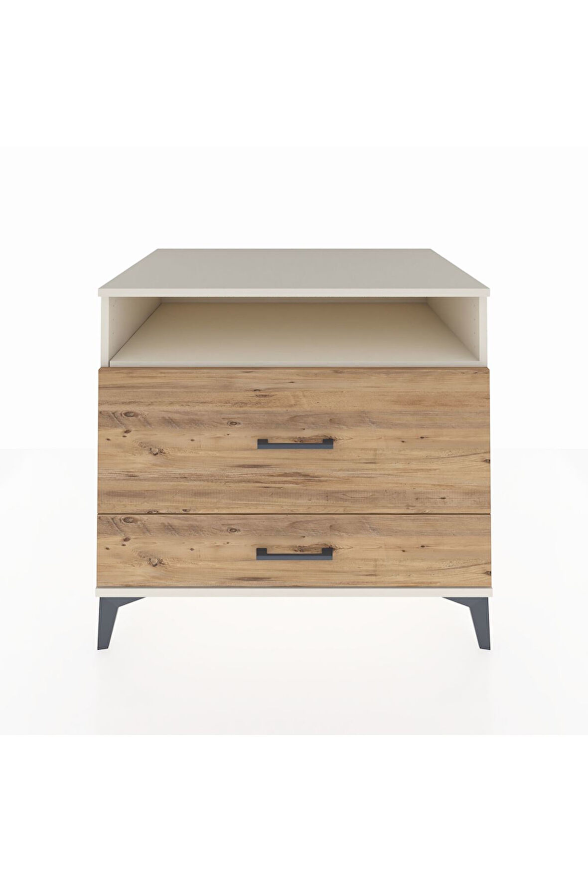 Kronos Şifonyer Tek Raflı 2 Çekmeceli 88x59x80 Aytaşı-Çam