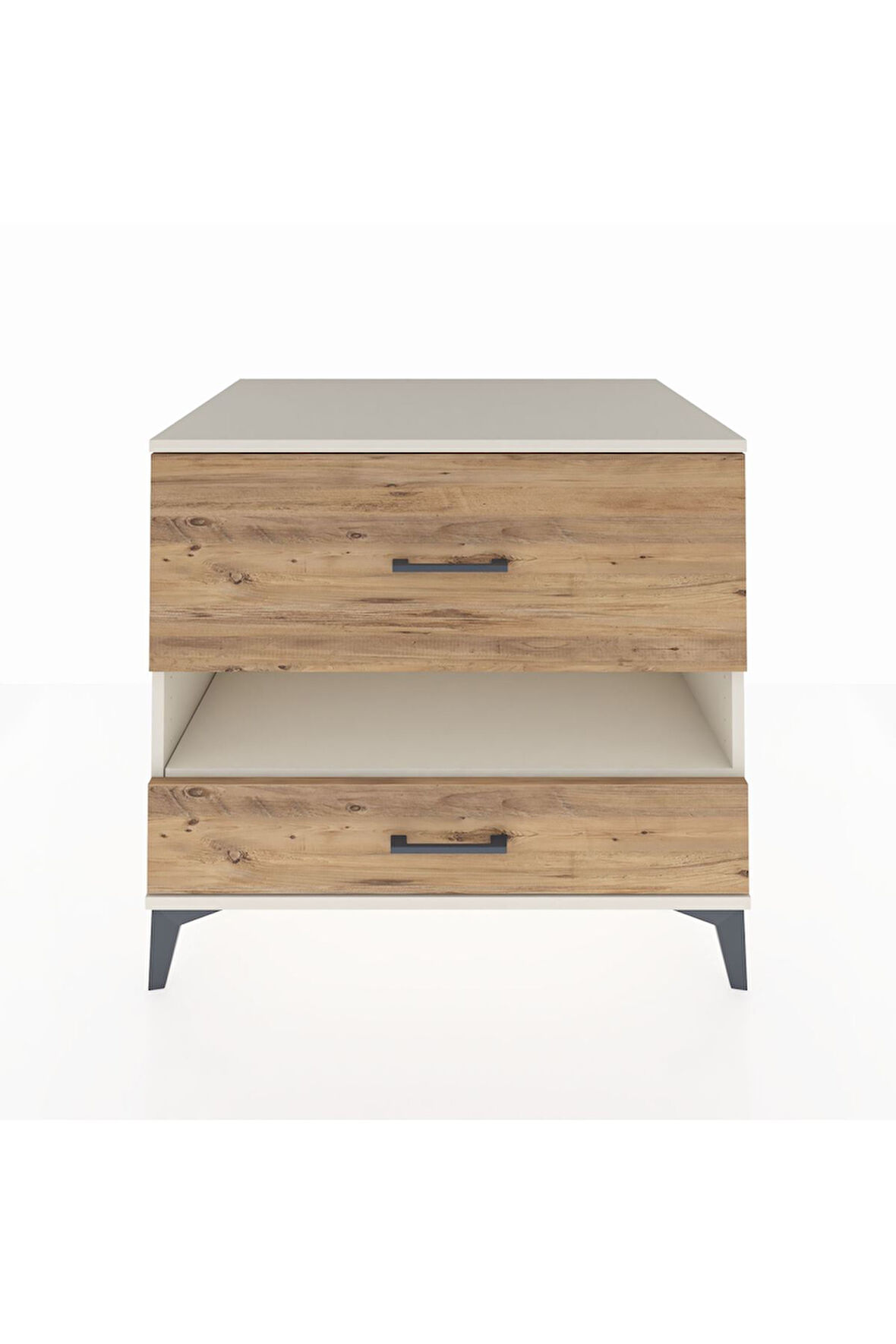 Kronos Şifonyer Tek Raflı 2 Çekmeceli 88x59x80 Aytaşı-Çam