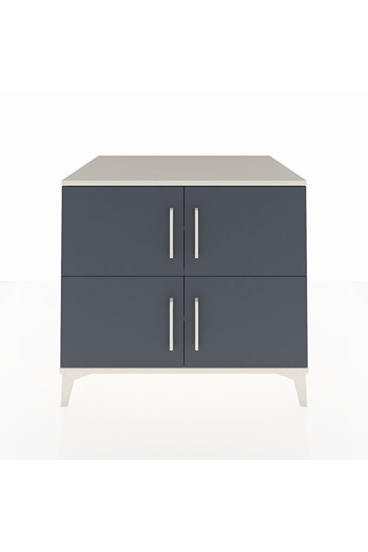 Kronos Şifonyer 3 Raflı 4 Kapaklı 88x59x80 Aytaşı-Antrasit