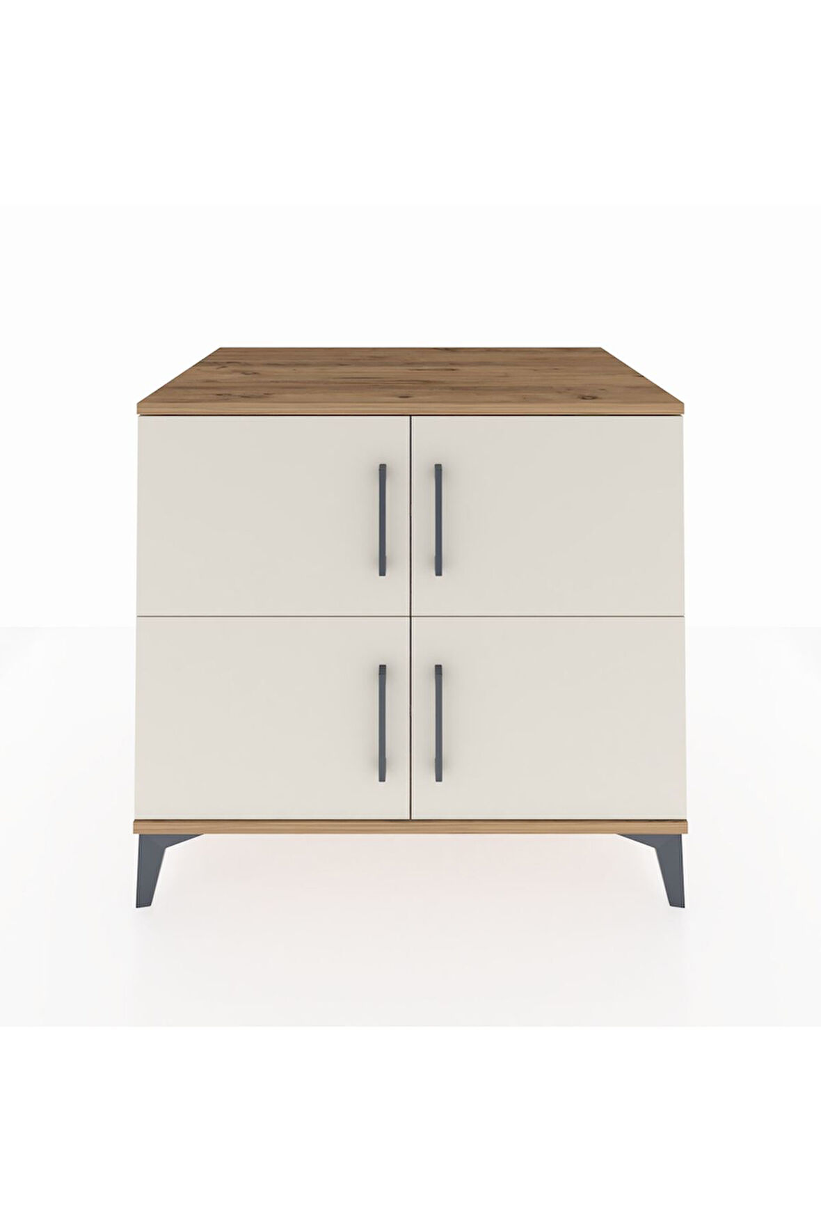 Kronos Şifonyer 3 Raflı 4 Kapaklı 88x59x80 Çam-Aytaşı