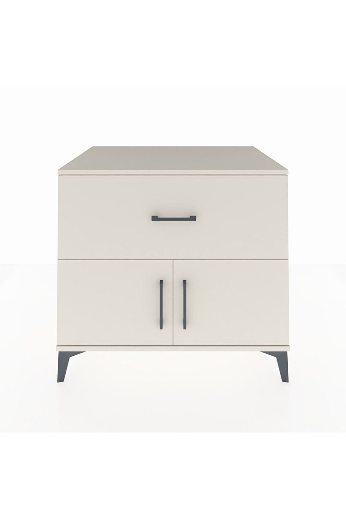 Kronos Şifonyer Tek Raflı Tek Çekmeceli 2 Kapaklı 88x59x80 Aytaşı-Aytaşı