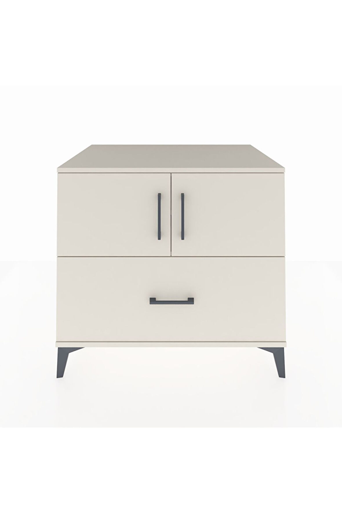 Kronos Şifonyer 2 Raflı Tek Çekmeceli 2 Kapaklı 88x59x80 Aytaşı-Aytaşı