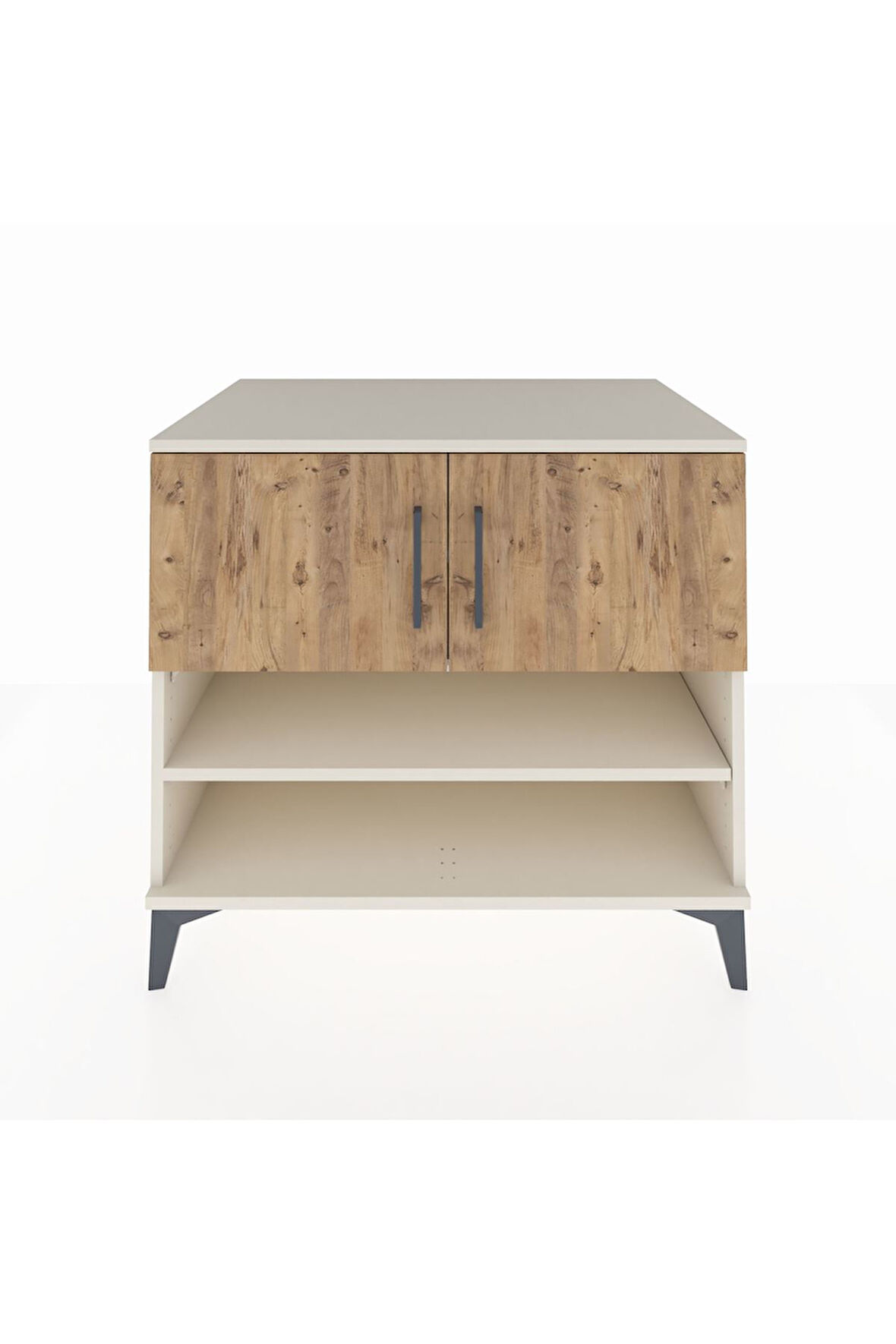 Kronos Şifonyer 3 Raflı 2 Kapaklı 88x59x80 Aytaşı-Çam