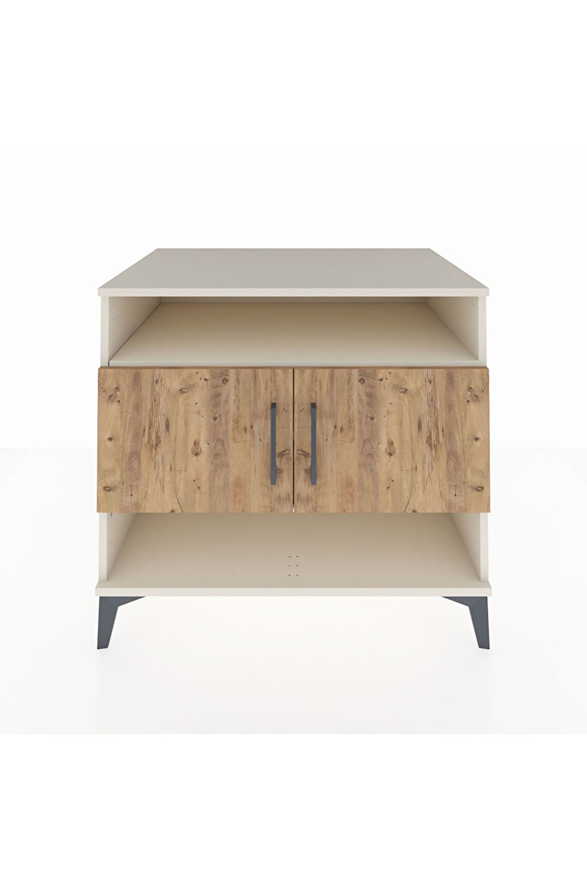 Kronos Şifonyer 3 Raflı 2 Kapaklı 88x59x80 Aytaşı-Çam