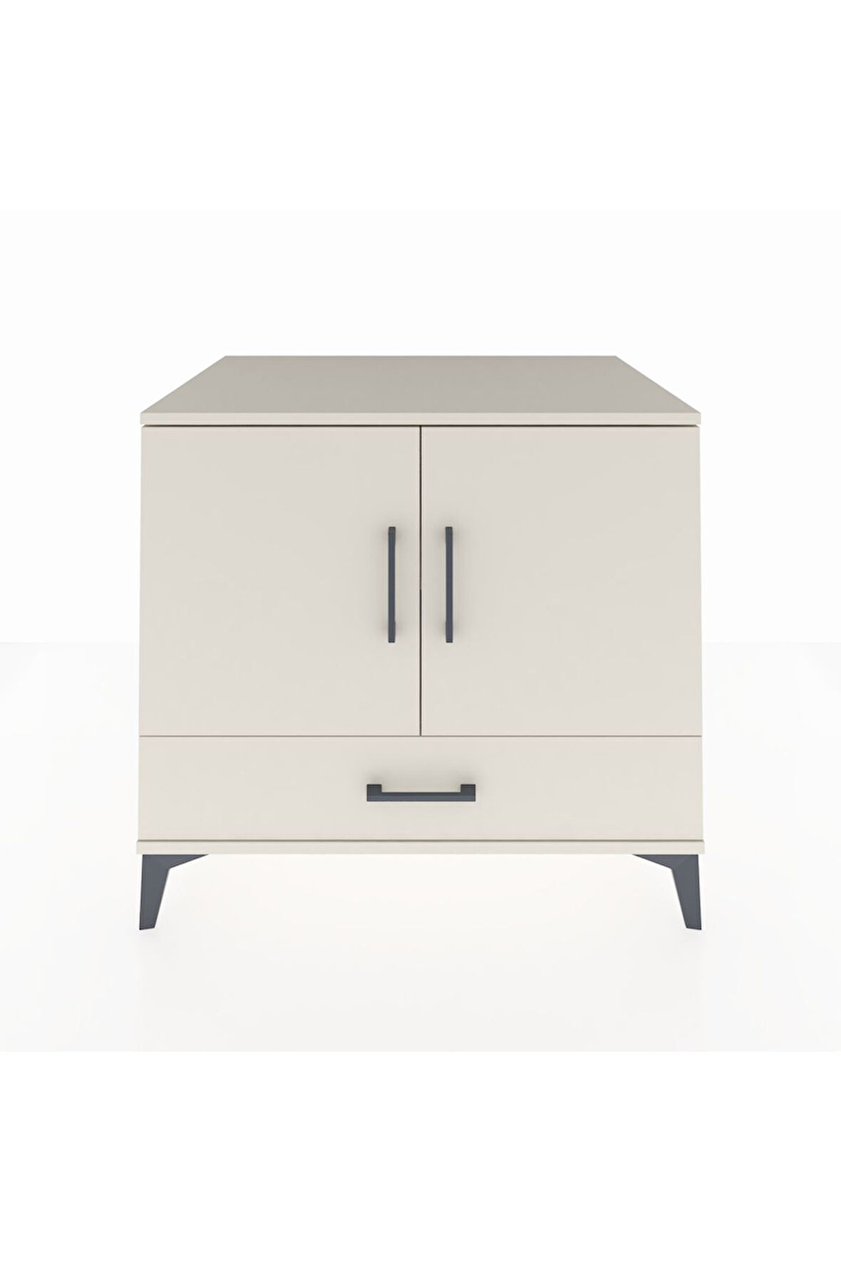 Kronos Şifonyer 2 Raflı Tek Çekmeceli 2 Kapaklı 88x59x80 Aytaşı-Aytaşı