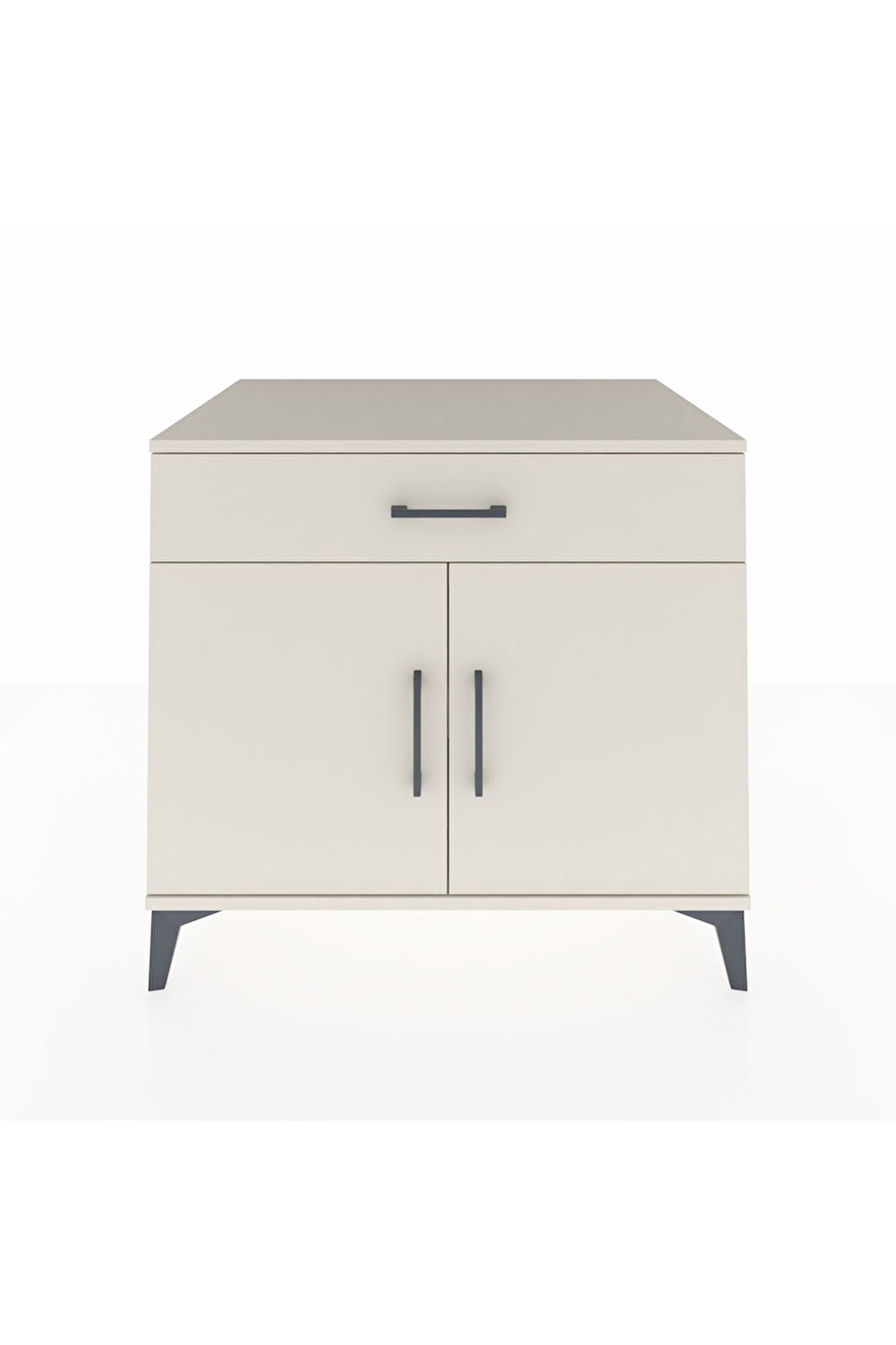 Kronos Şifonyer Tek Raflı Tek Çekmeceli 2 Kapaklı 88x59x80 Aytaşı-Aytaşı