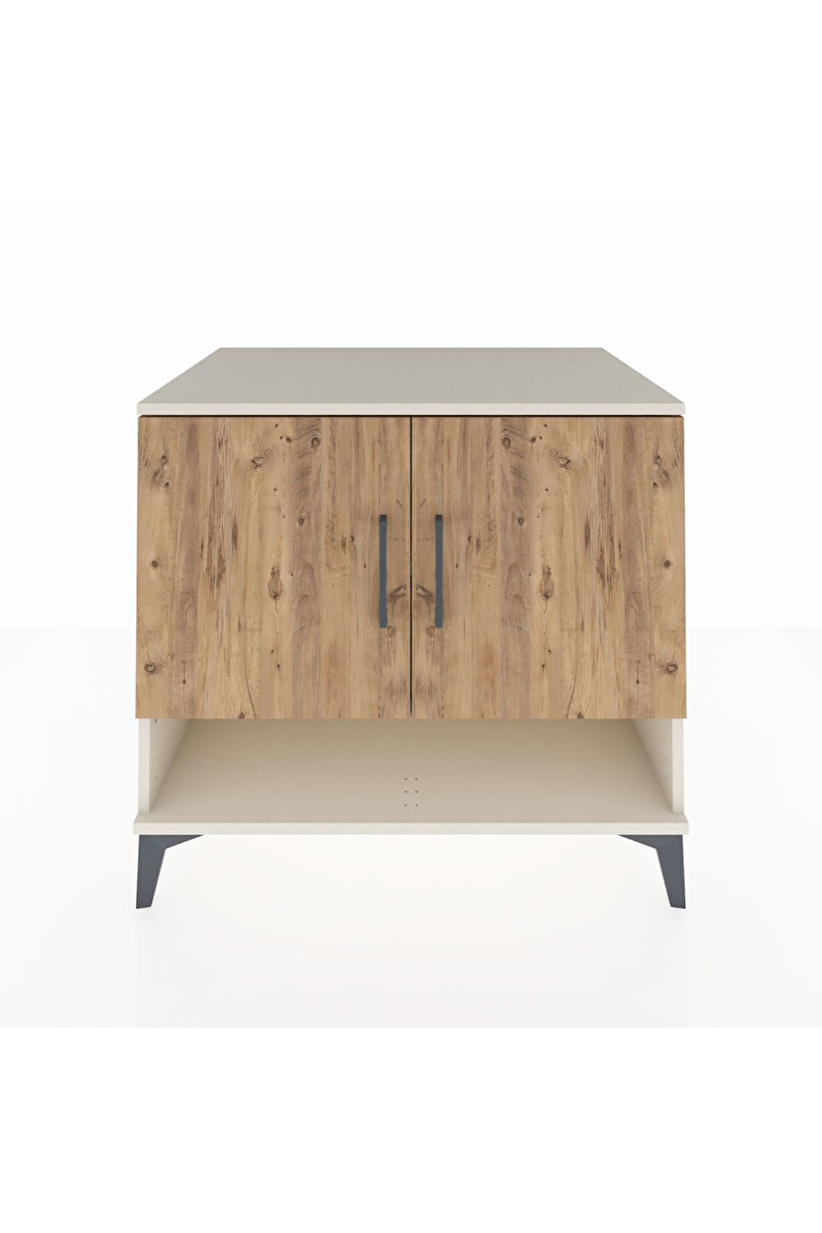 Kronos Şifonyer 2 Raflı 2 Kapaklı 88x59x80 Aytaşı-Çam