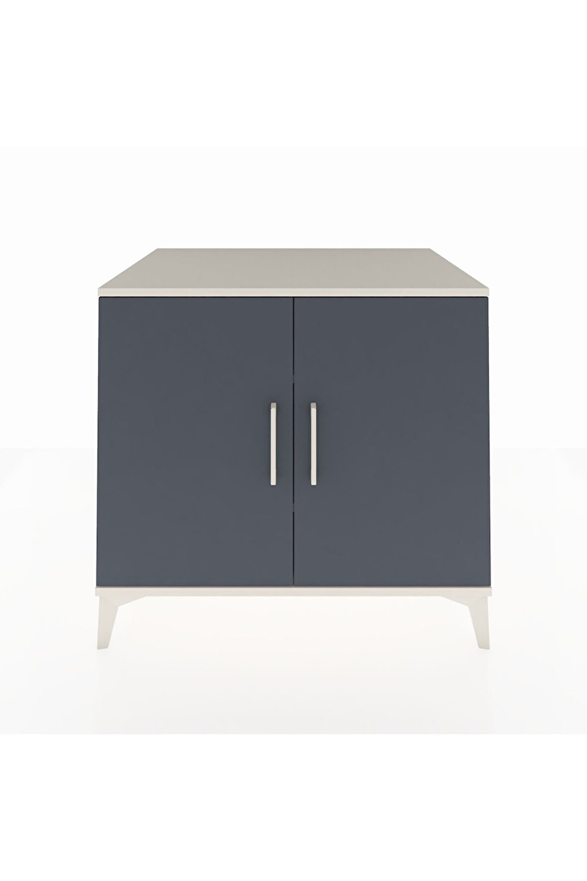 Kronos Şifonyer 2 Raflı 2 Kapaklı 88x59x80 Aytaşı-Antrasit