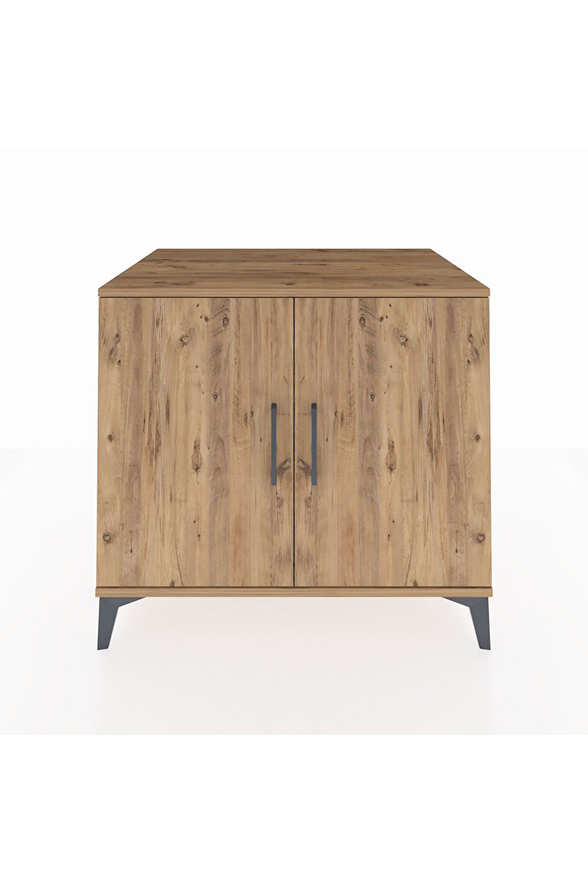 Kronos Şifonyer 2 Raflı 2 Kapaklı 88x59x80 Çam-Çam