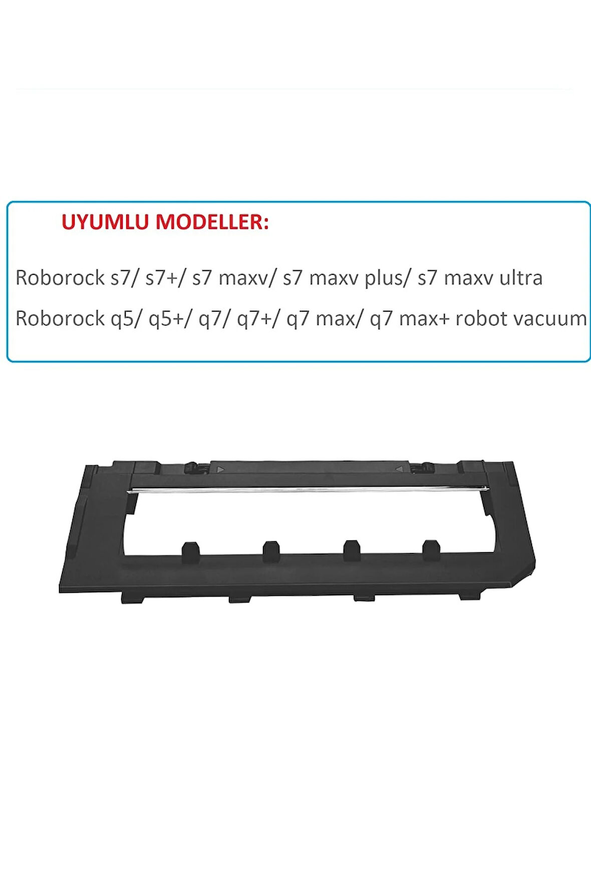 Roborock S7 S7 Maxv Plus S7 Pro Ultra Q7 Max Plus Uyumlu Fırça Kapağı