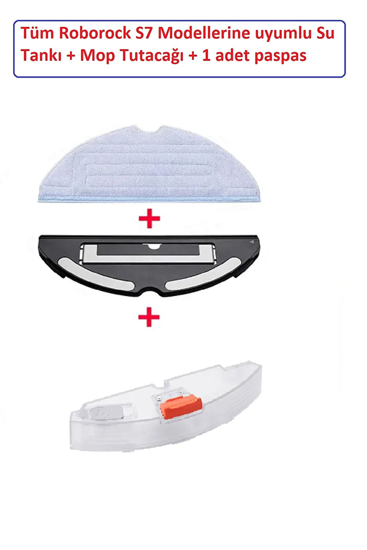 S7 Sonic Mopping Ultra Plus Uyumlu Su Deposu Haznesi Mop Aparatı Ve 1 Adet Paspas