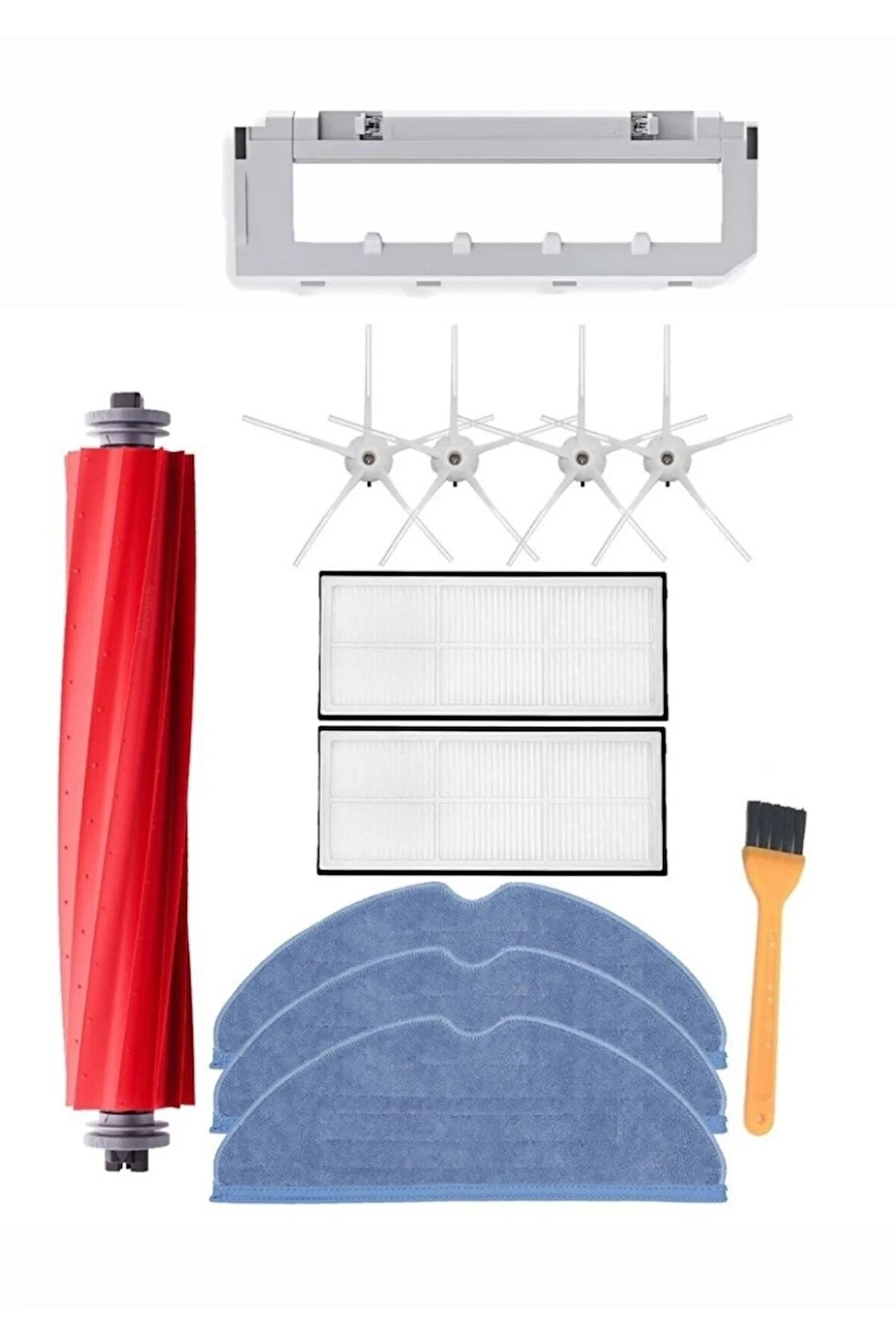 Roborock S7 Sonic mopping S7 plus S7 ultra Uyumlu  yedek fırça kapak filtre