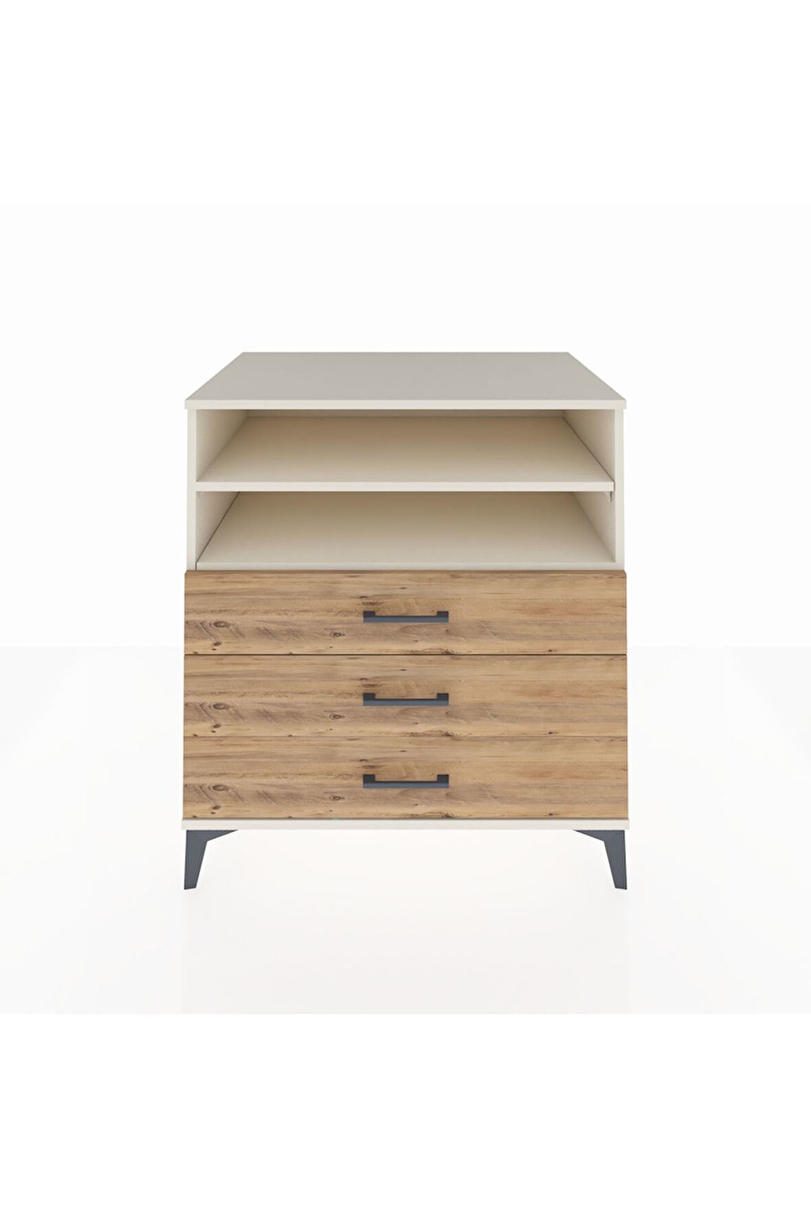 Kronos Şifonyer 2 Raflı 3 Çekmeceli 88x59x96 Aytaşı-Çam