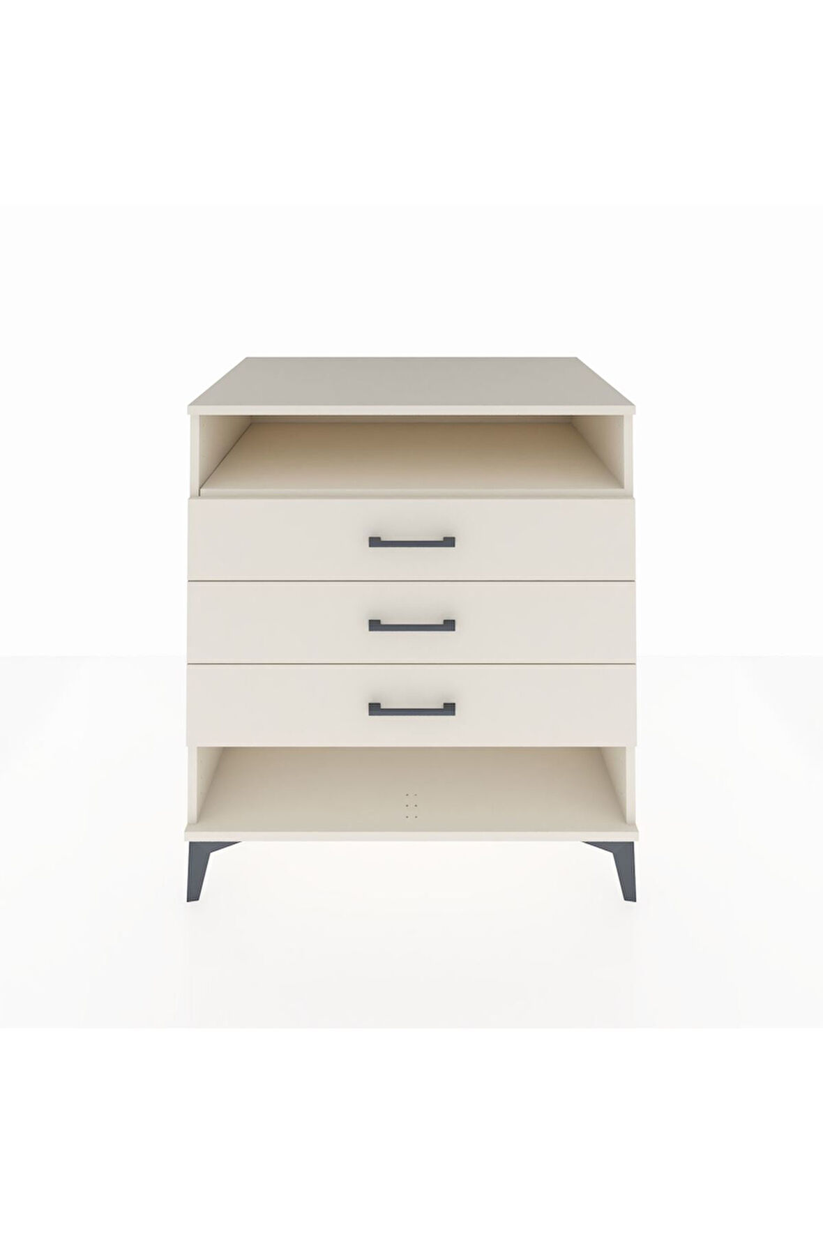 Kronos Şifonyer Tek Raflı 3 Çekmeceli 88x59x96 Aytaşı-Aytaşı