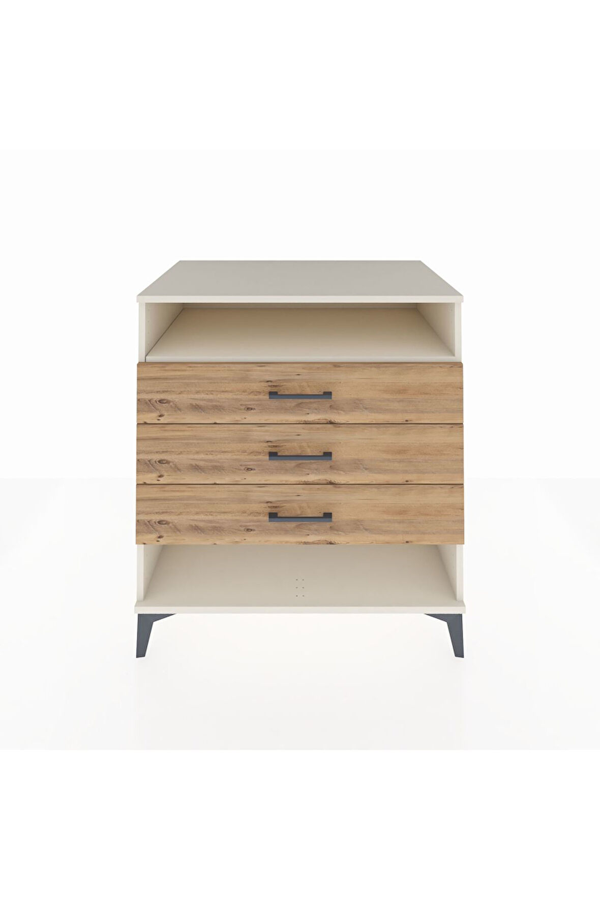 Kronos Şifonyer Tek Raflı 3 Çekmeceli 88x59x96 Aytaşı-Çam