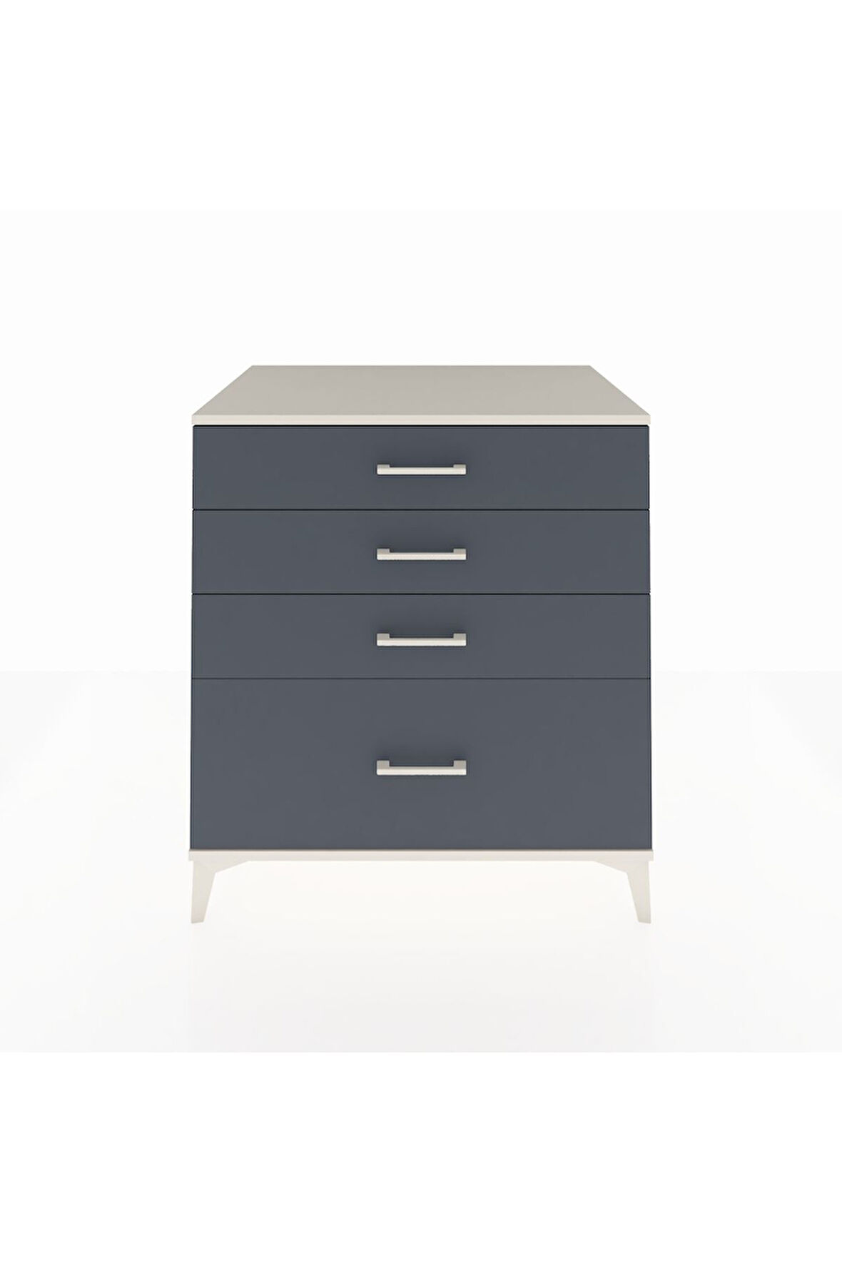 Kronos Şifonyer 4 Çekmeceli 88x59x96 Aytaşı-Antrasit