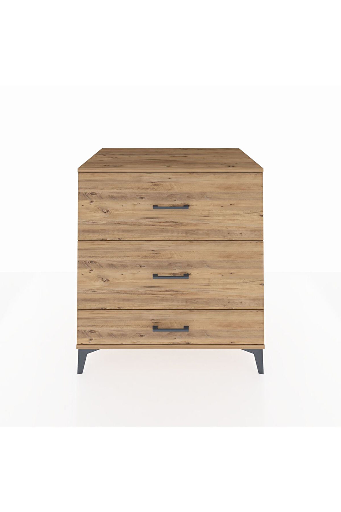 Kronos Şifonyer 3 Çekmeceli 88x59x96 Çam-Çam