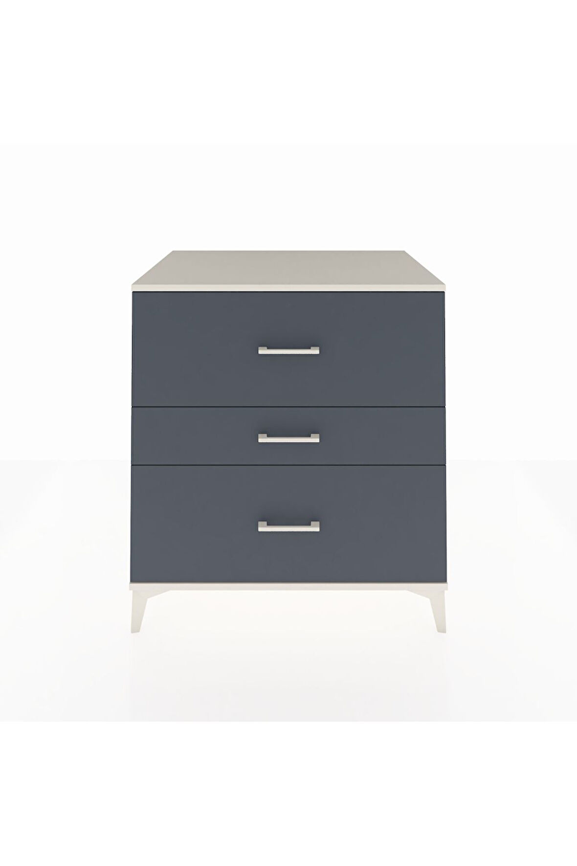 Kronos Şifonyer 3 Çekmeceli 88x59x96 Aytaşı-Antrasit