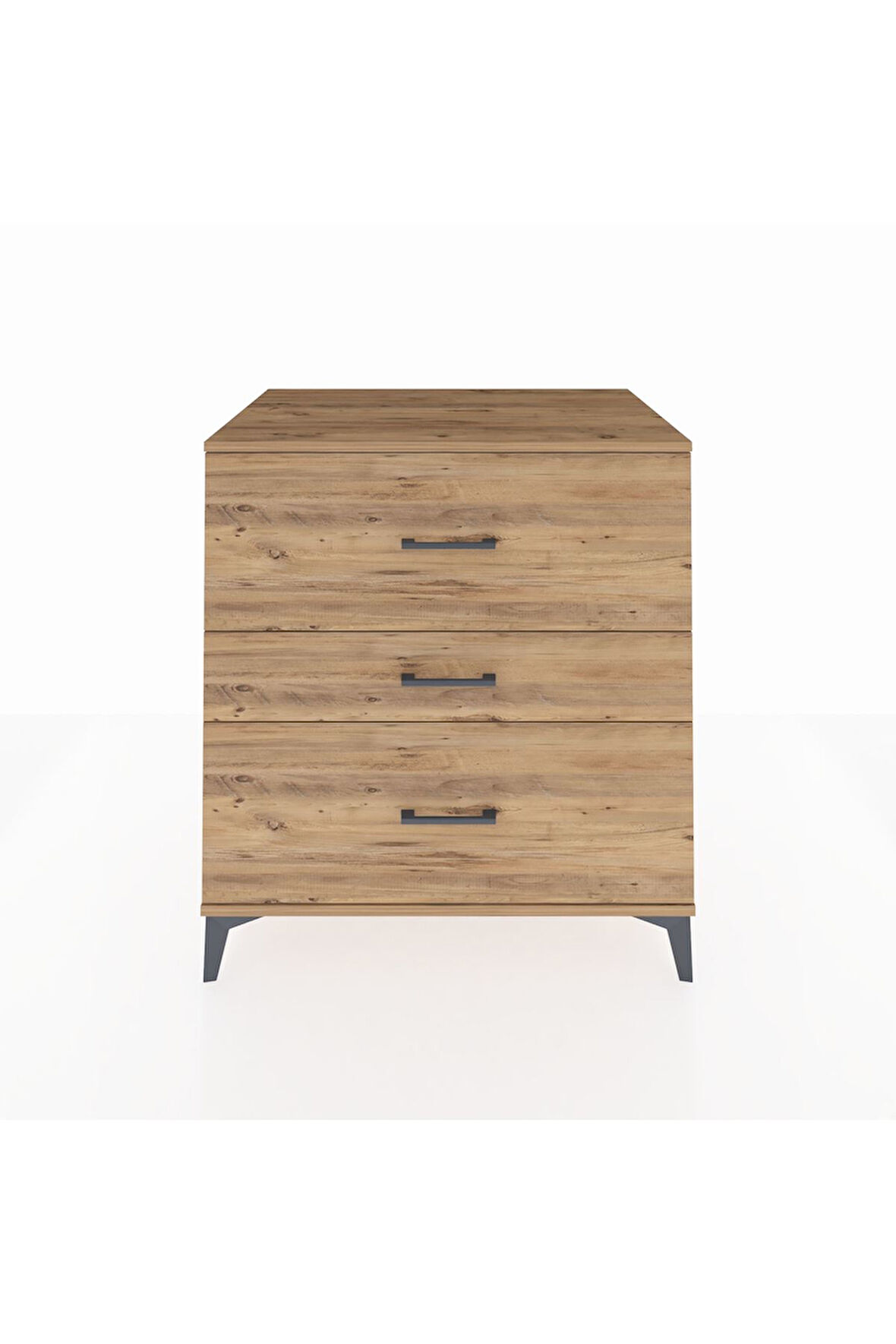 Kronos Şifonyer 3 Çekmeceli 88x59x96 Çam-Çam