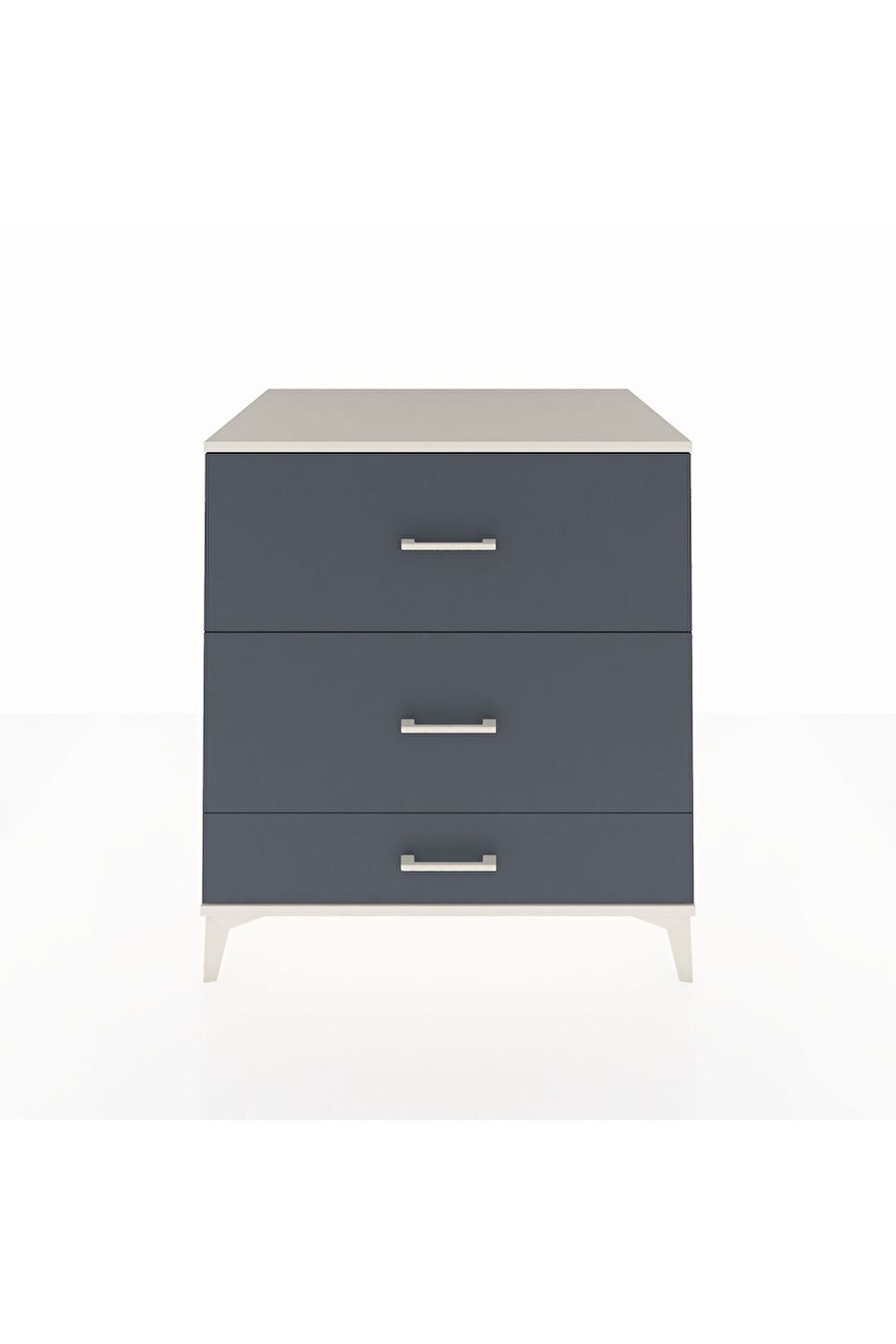 Kronos Şifonyer 3 Çekmeceli 88x59x96 Aytaşı-Antrasit