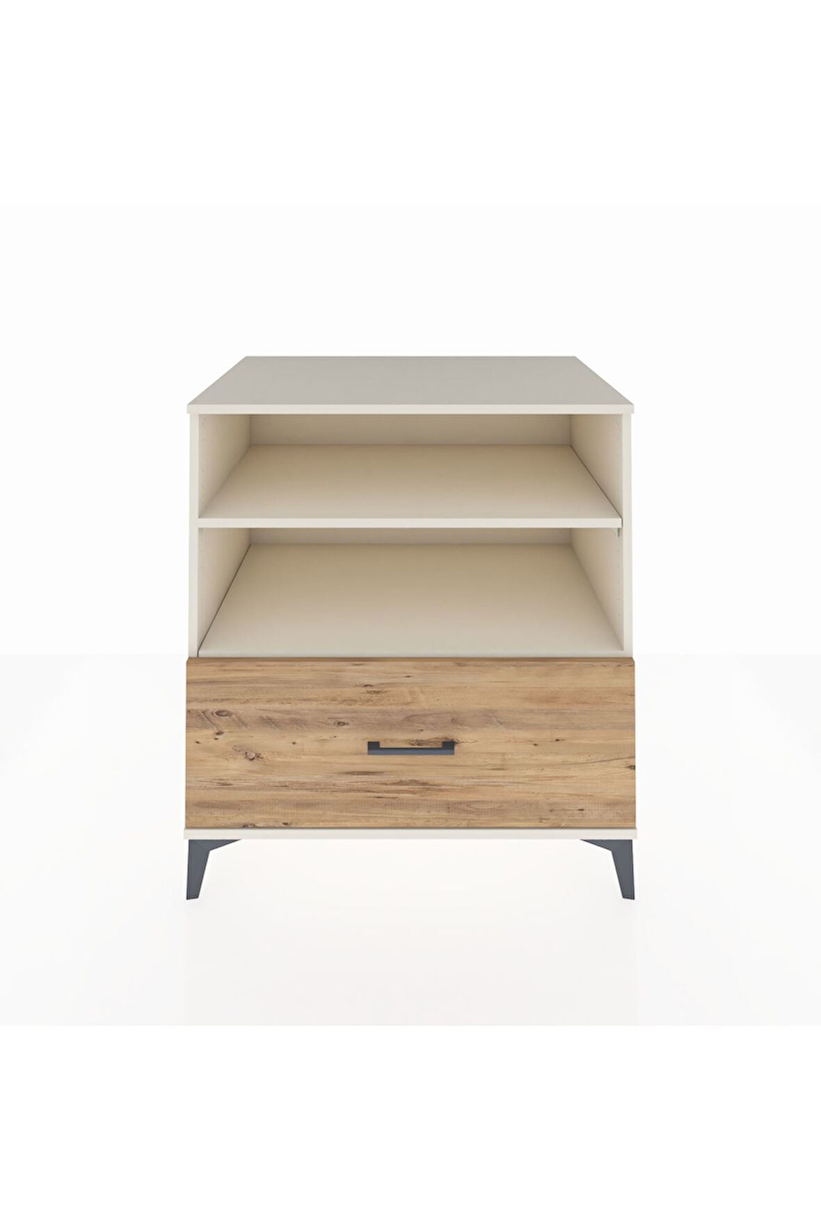 Kronos Şifonyer 2 Raflı Tek Çekmeceli 88x59x96 Aytaşı-Çam