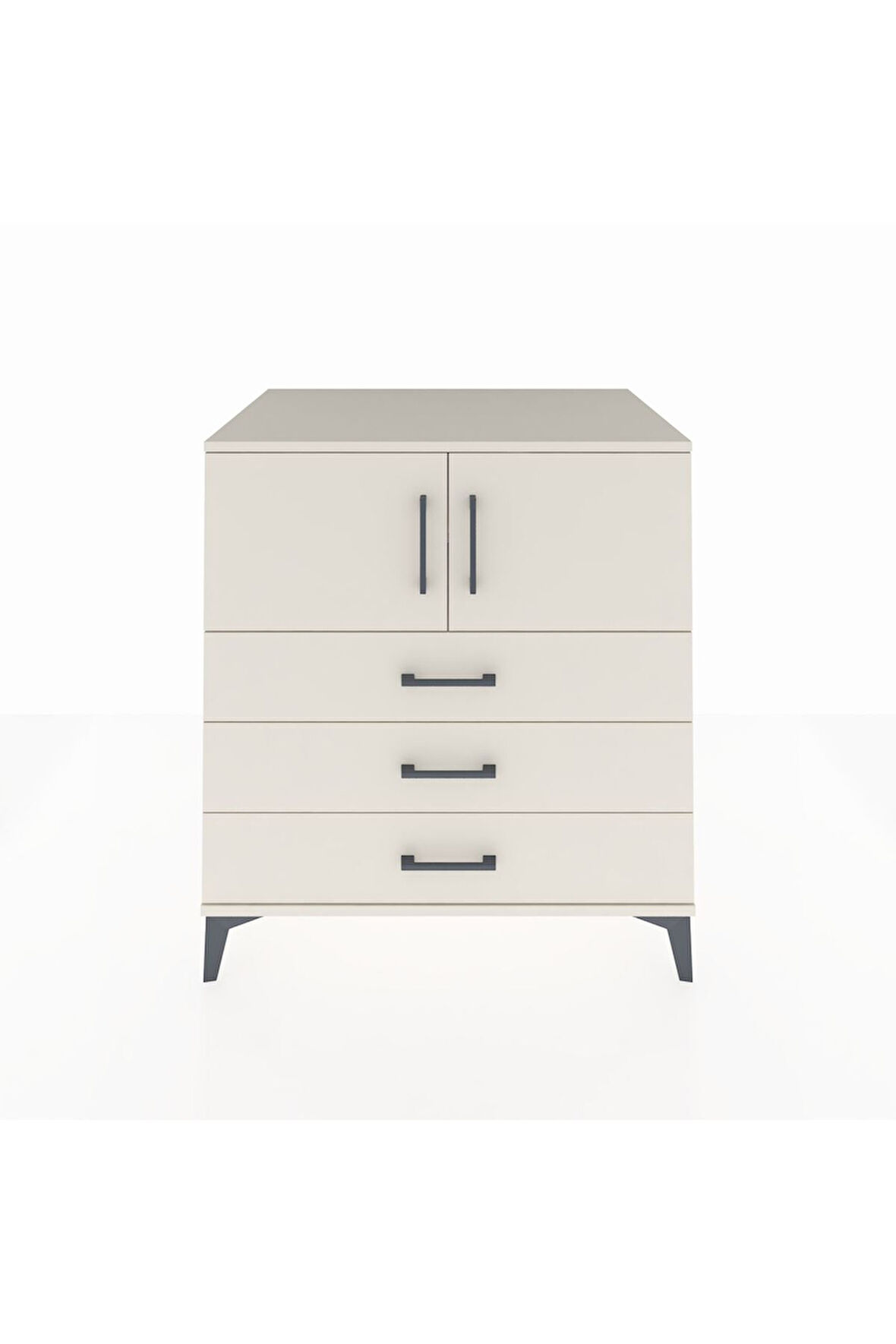 Kronos Şifonyer 2 Raflı 3 Çekmeceli 2 Kapaklı 88x59x96 Aytaşı-Aytaşı