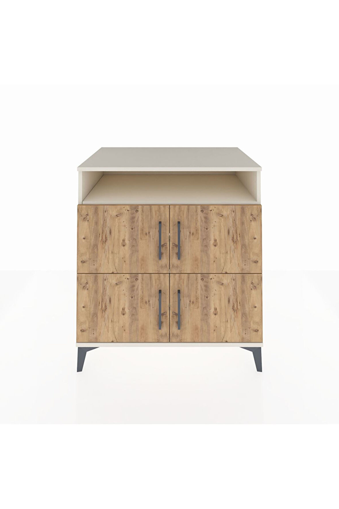 Kronos Şifonyer 4 Raflı 4 Kapaklı 88x59x96 Aytaşı-Çam