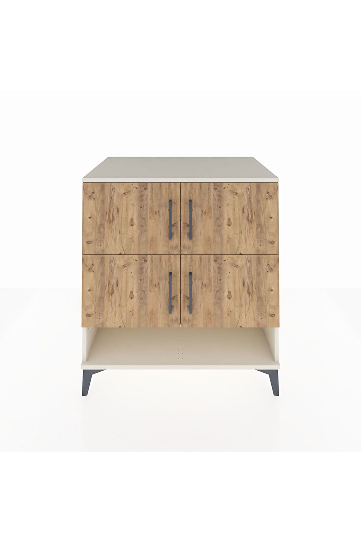 Kronos Şifonyer 4 Raflı 4 Kapaklı 88x59x96 Aytaşı-Çam