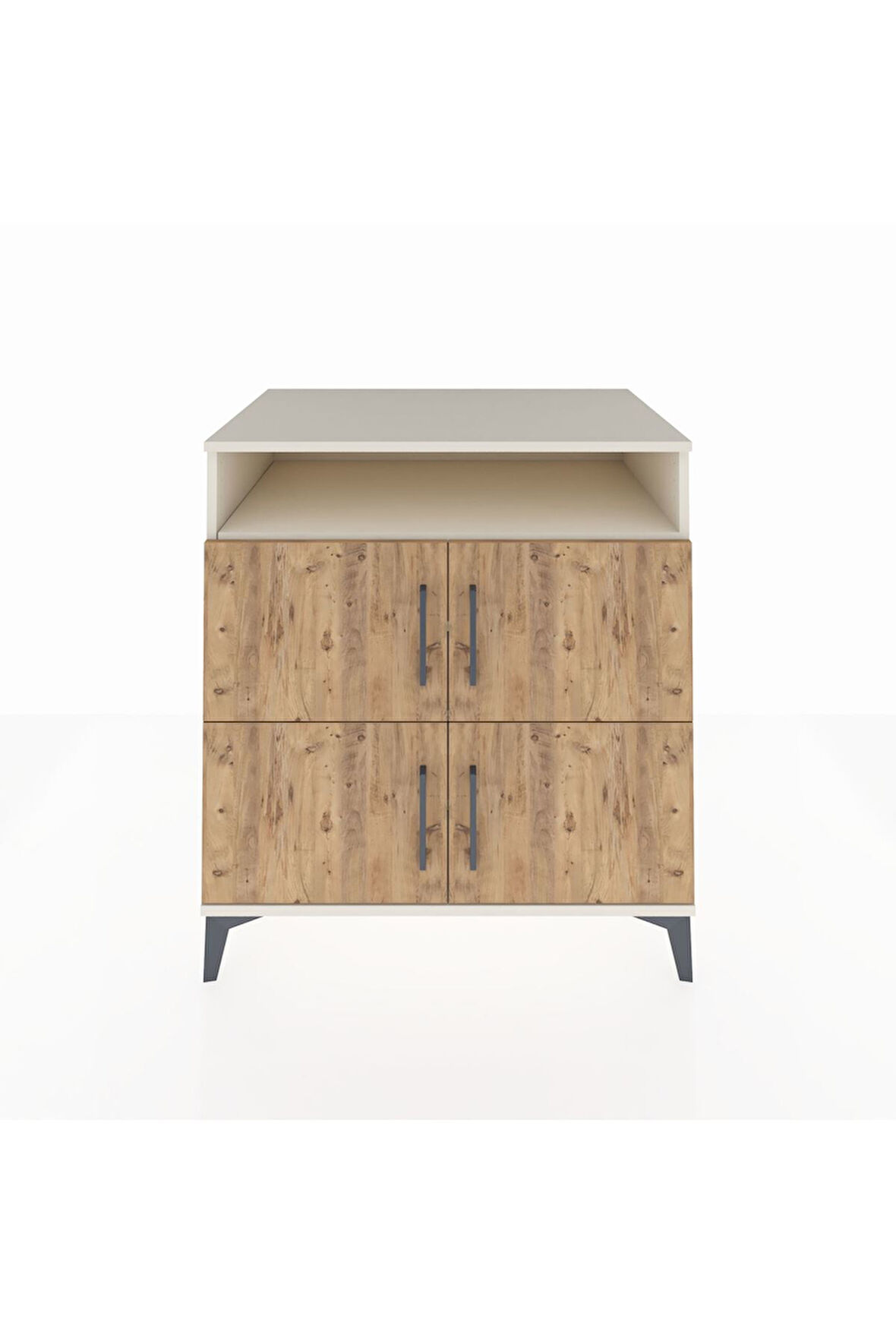 Kronos Şifonyer 4 Raflı 4 Kapaklı 88x59x96 Aytaşı-Çam